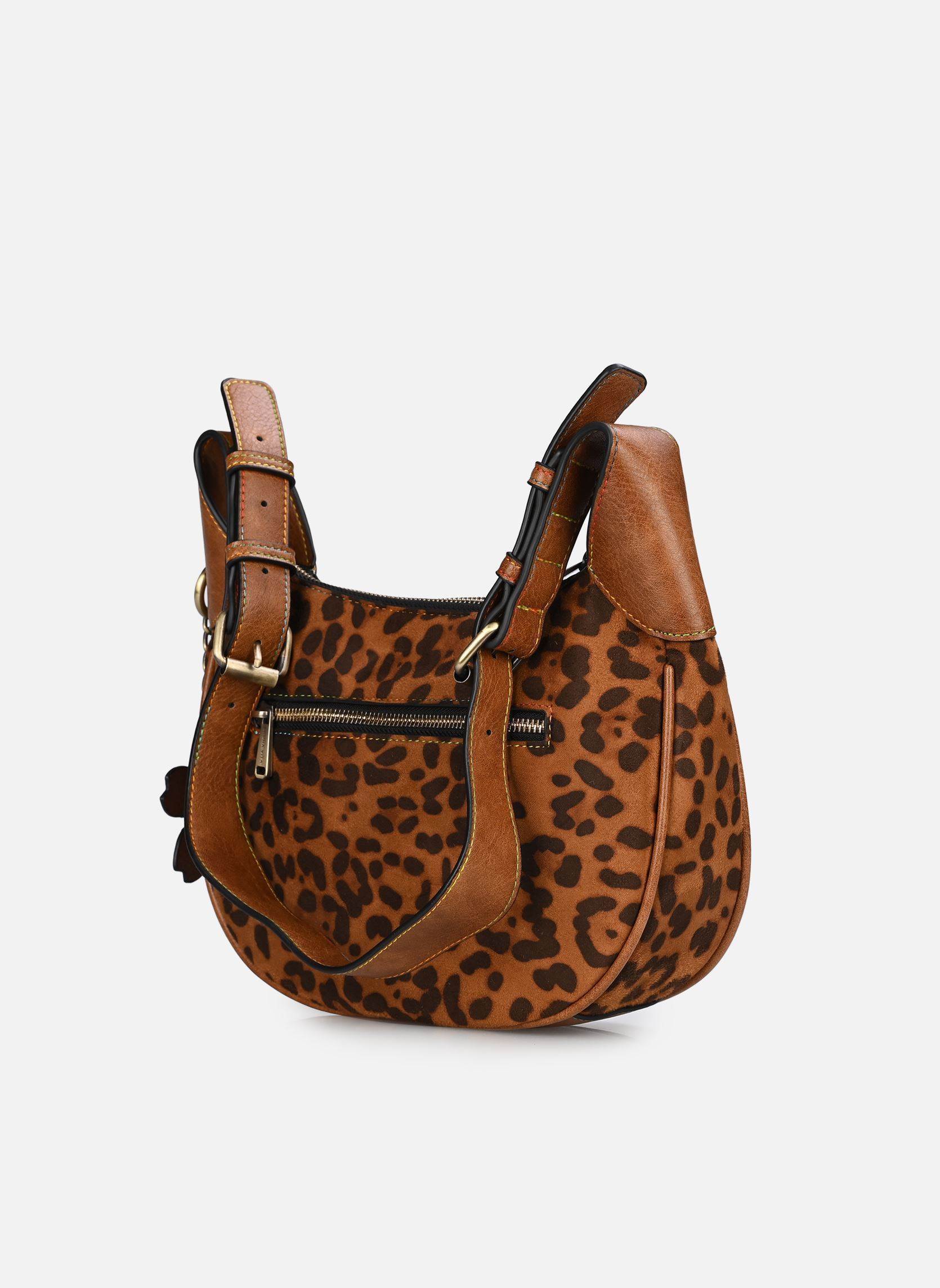 Schoudertassen ALBA 01 dames meerkleurig Laura Vita Schoudertassen ALBA 01 dames meerkleurig CAMEL
