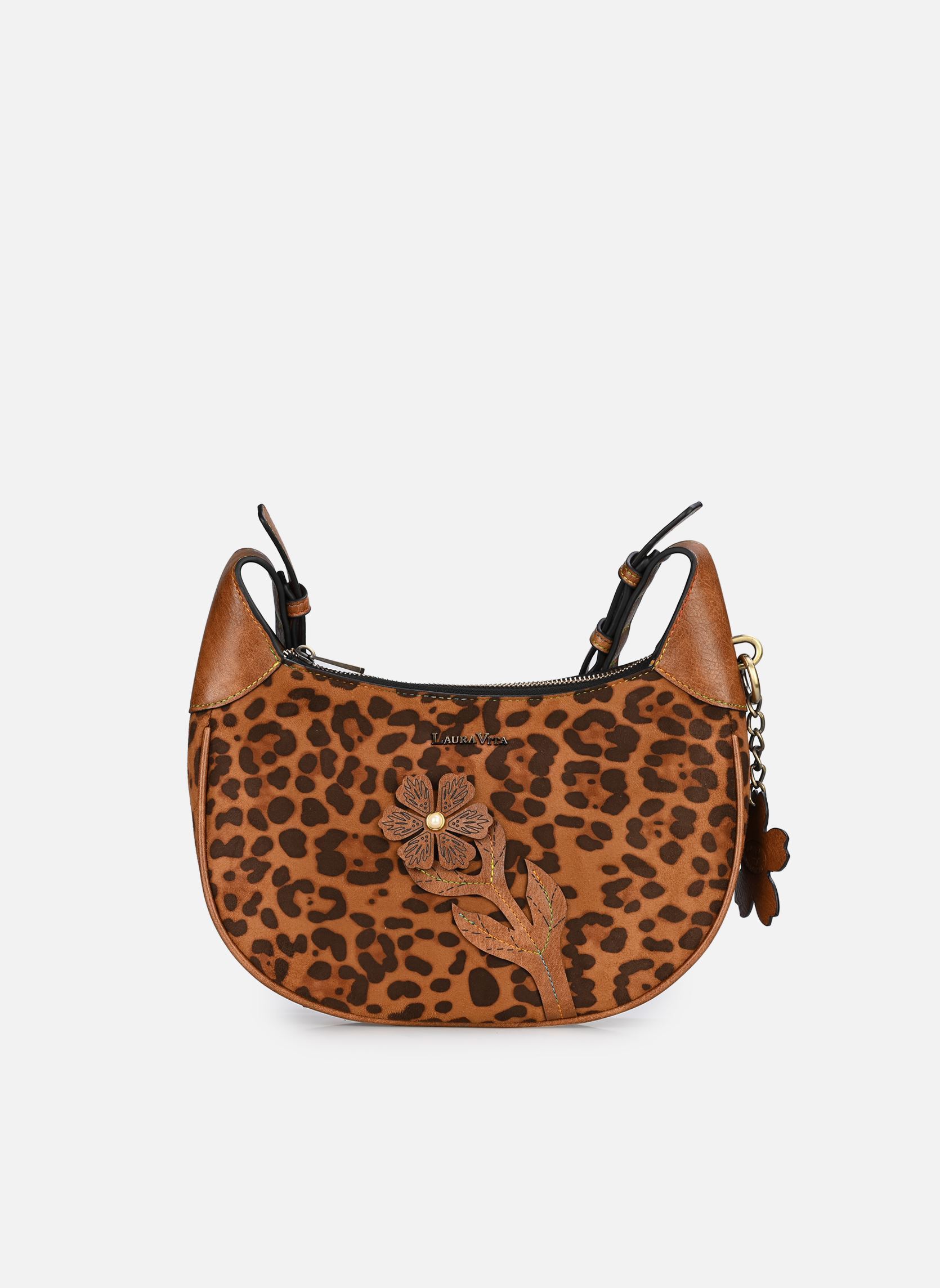 Schoudertassen ALBA 01 dames meerkleurig Laura Vita Schoudertassen ALBA 01 dames meerkleurig CAMEL