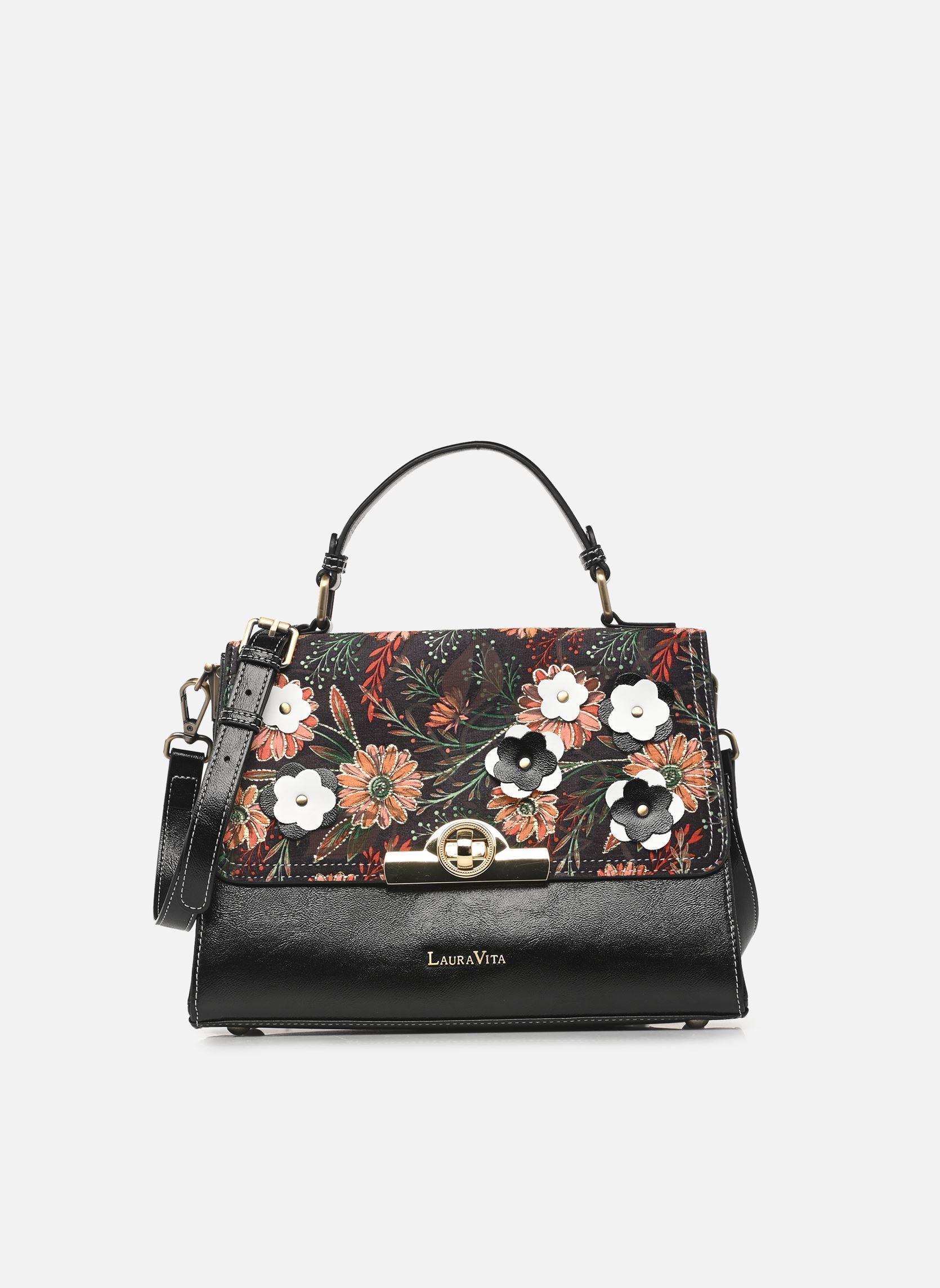Handtaschen ASTRY 04 damen schwarz Laura Vita Handtaschen ASTRY 04 damen schwarz NOIR