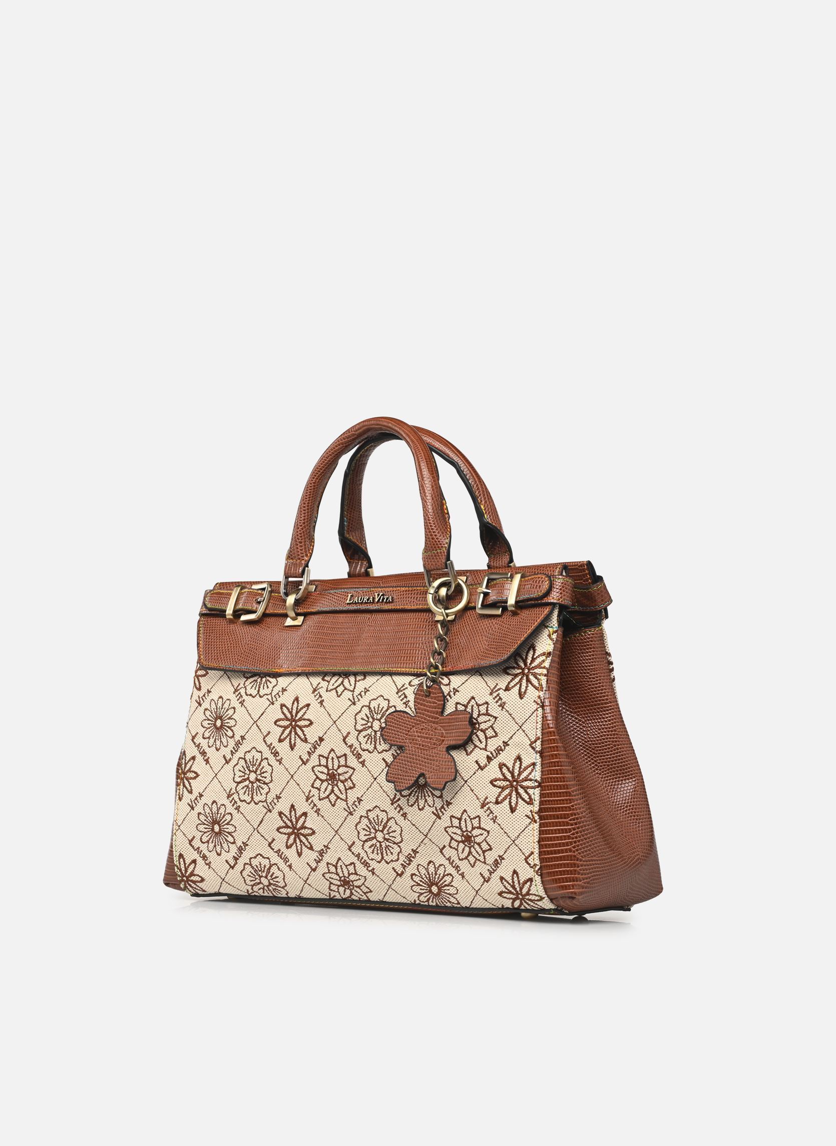Handtaschen CLEO 01 damen braun Laura Vita Handtaschen CLEO 01 damen braun MARRON