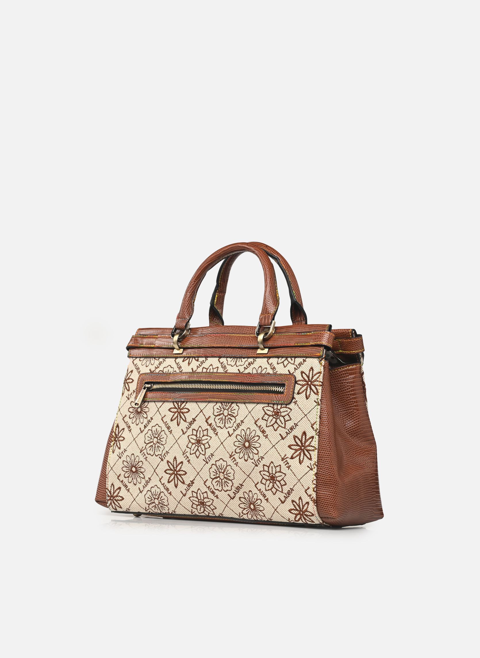 Handtaschen CLEO 01 damen braun Laura Vita Handtaschen CLEO 01 damen braun MARRON