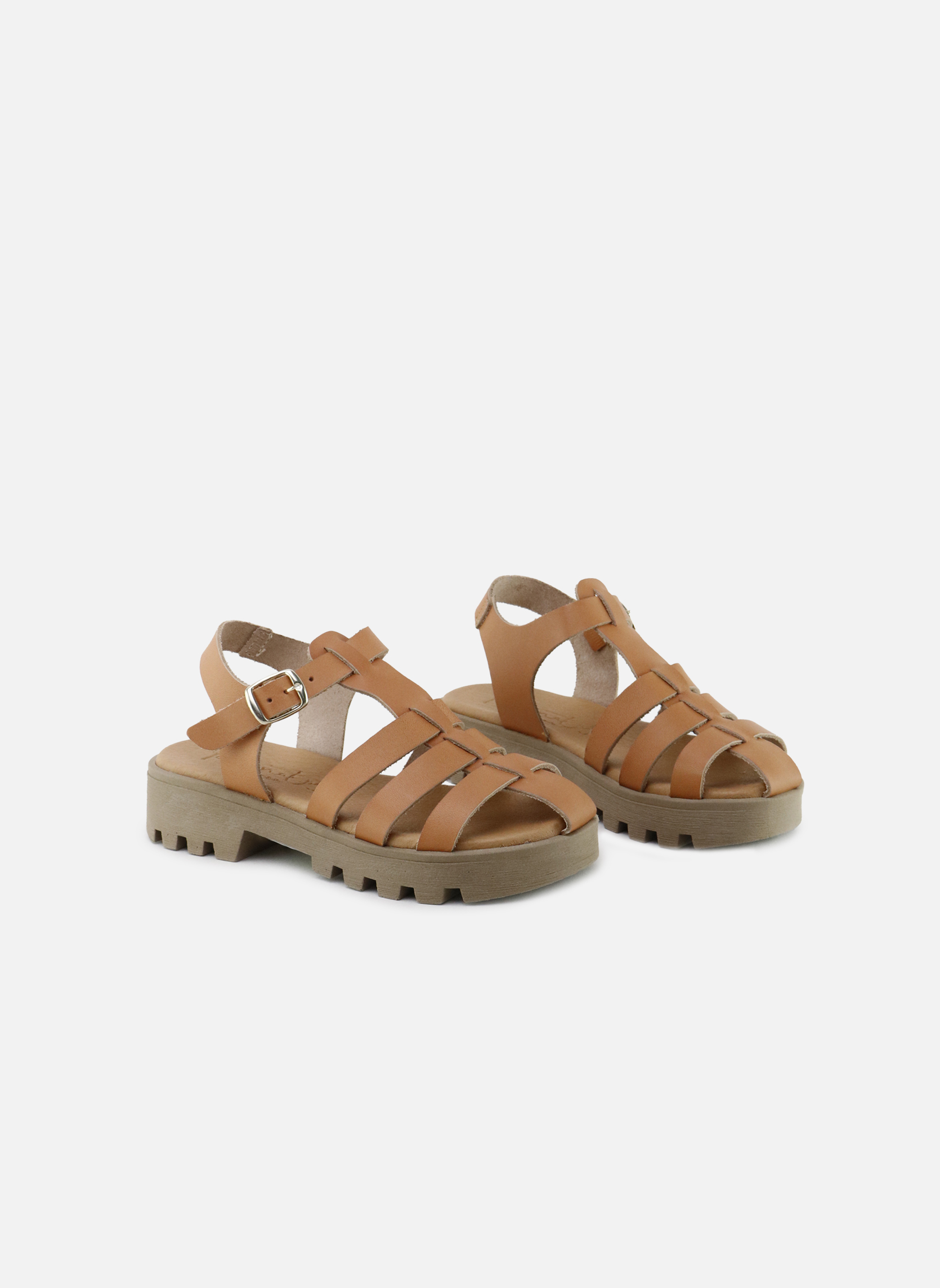 Sandales Sandales ALA15187B-VAQUETA-CUERO Marron femme marron Eli 1957 Sandales Sandales ALA15187B-VAQUETA-CUERO Marron femme marron Marron