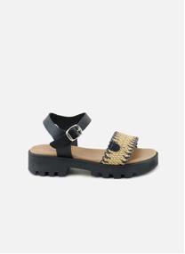 Sandales Sandales ALA15191C-NAPA-GRUESA-NEGRO Negro fille noir