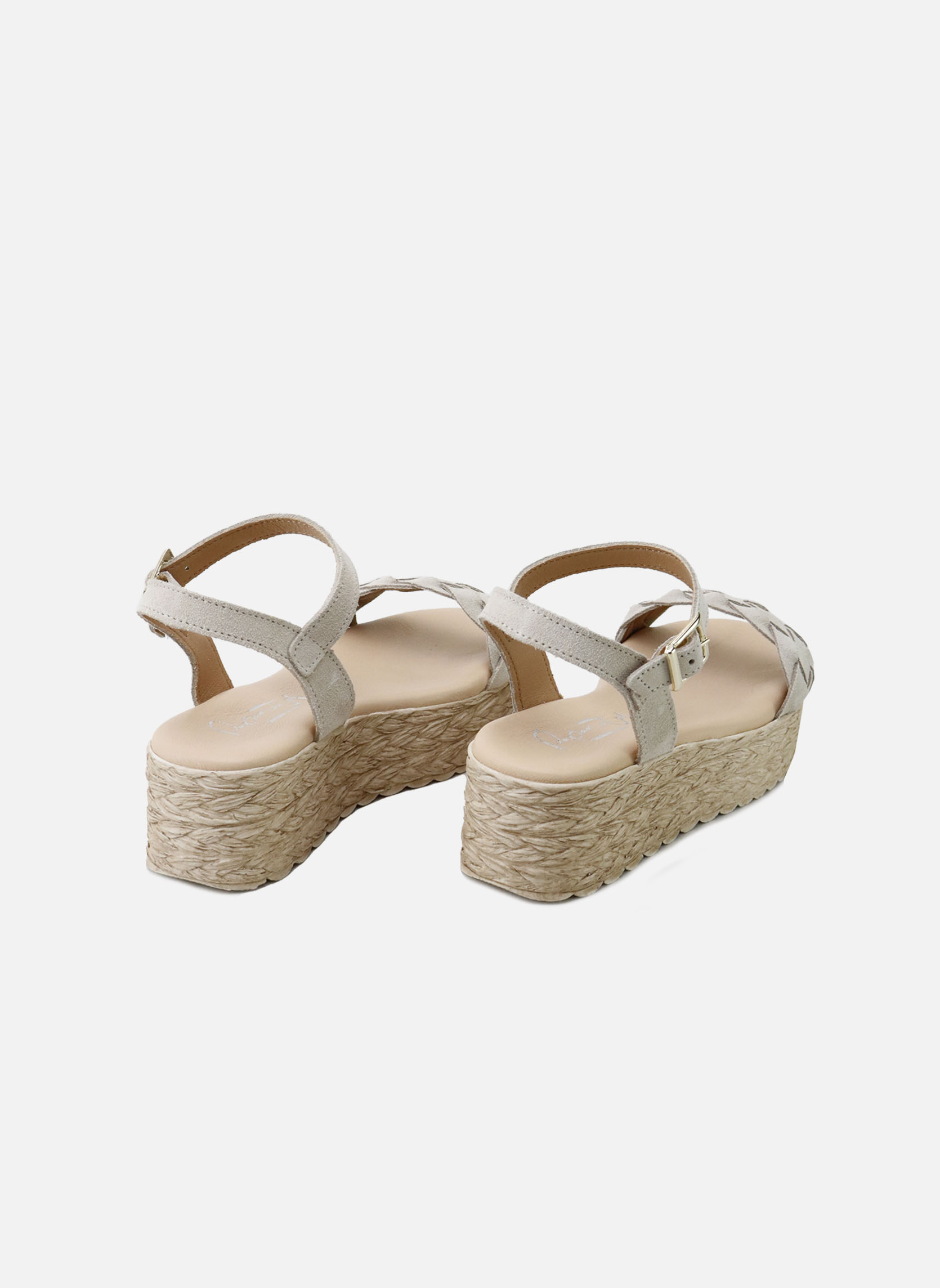 Sandales Sandales AL47554-VELOUR-CRUDO Beige femme beige Eli 1957 Sandales Sandales AL47554-VELOUR-CRUDO Beige femme beige Beige