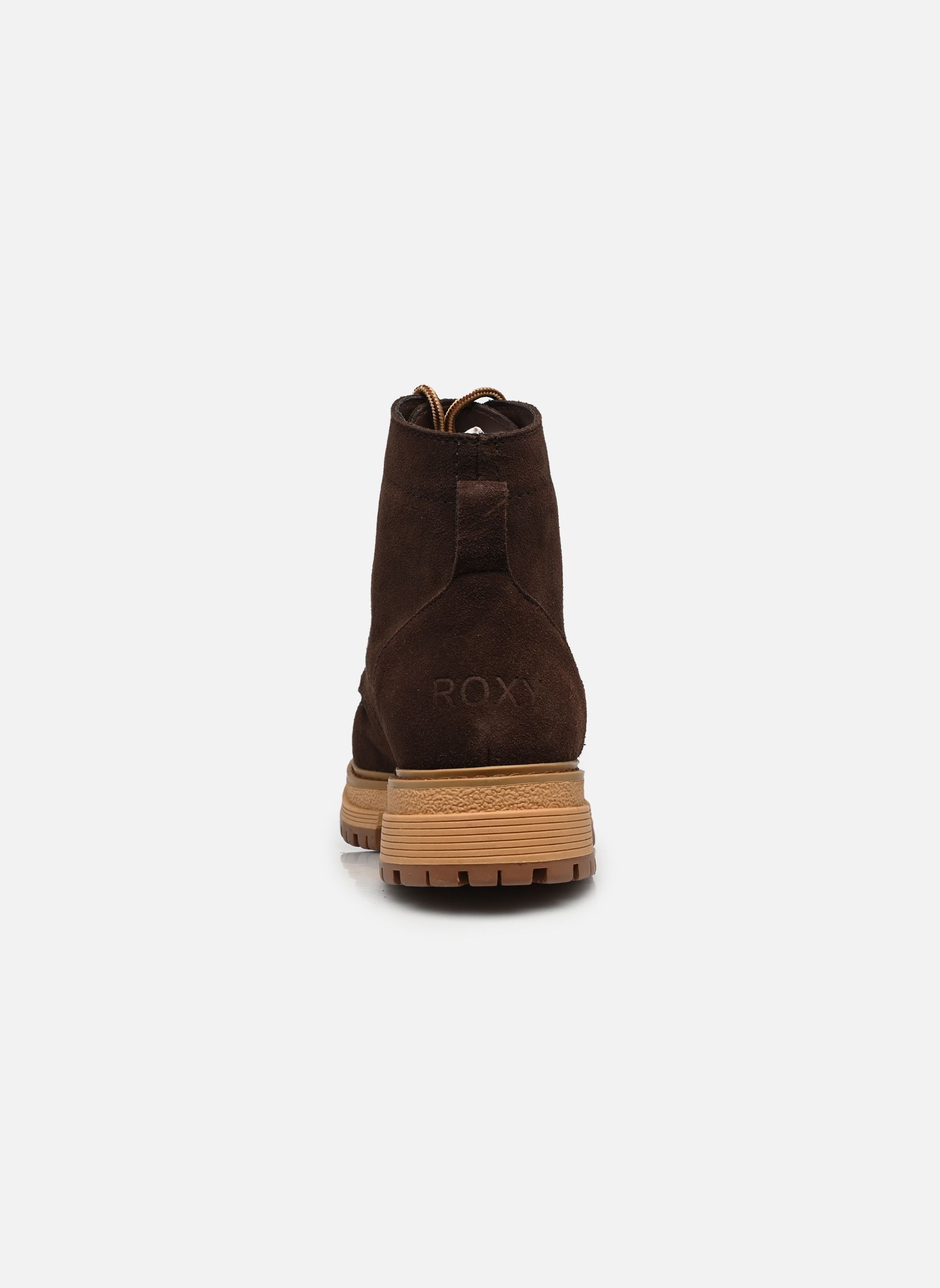 Bottines à lacets WORK IT femme marron Roxy Bottines à lacets WORK IT femme marron CHESTNUT