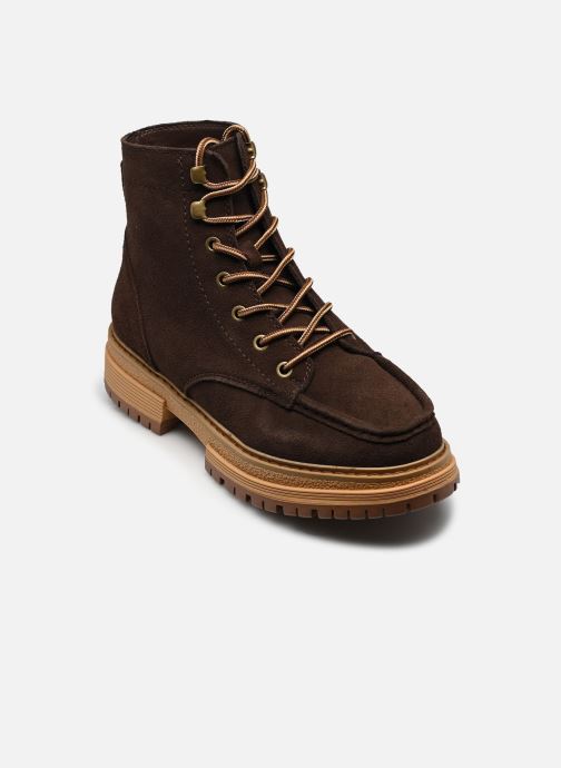 Roxy Bottines à lacets WORK IT femme marron