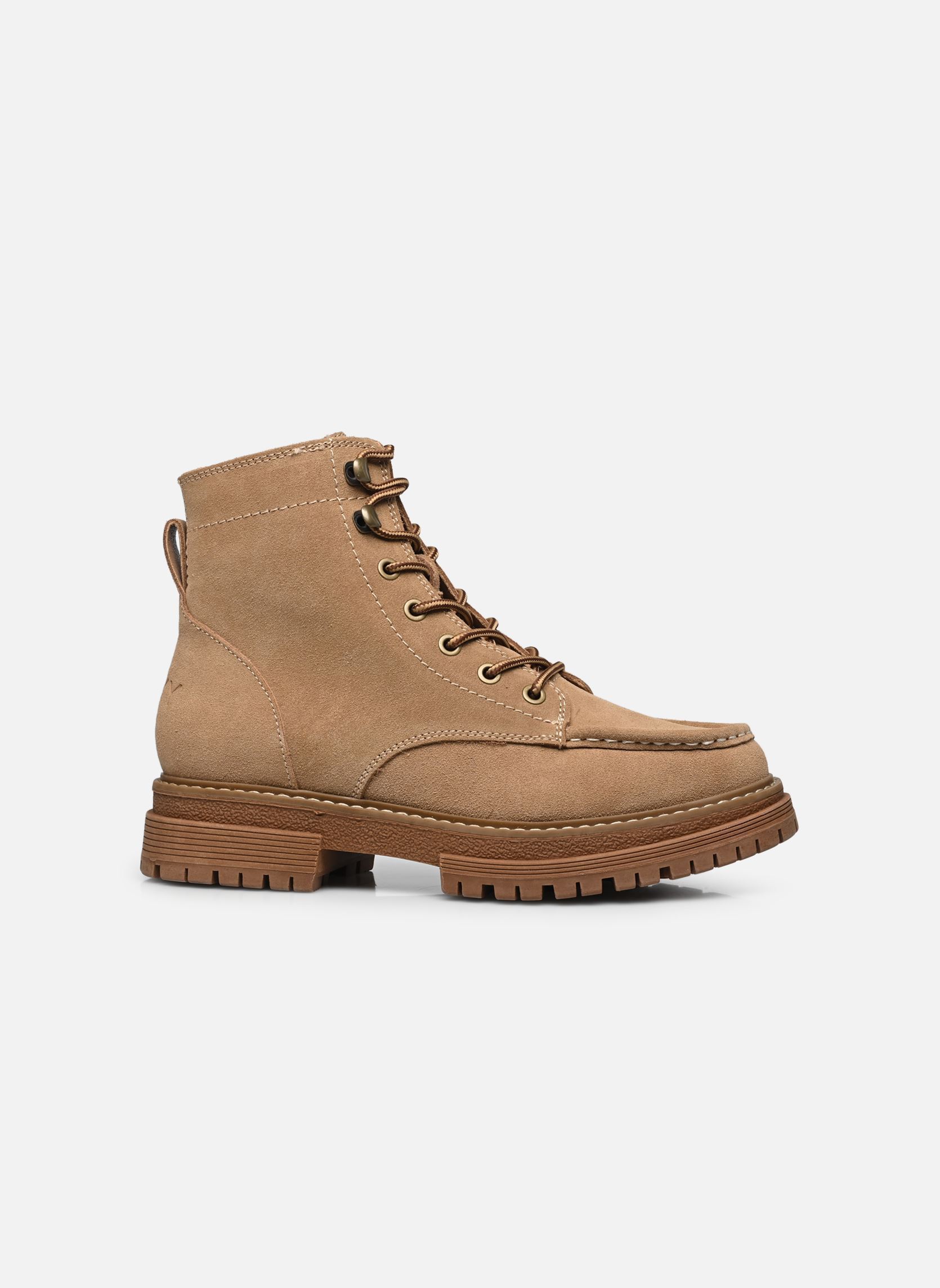 Geschnürte Stiefeletten WORK IT damen braun Roxy Geschnürte Stiefeletten WORK IT damen braun TAN