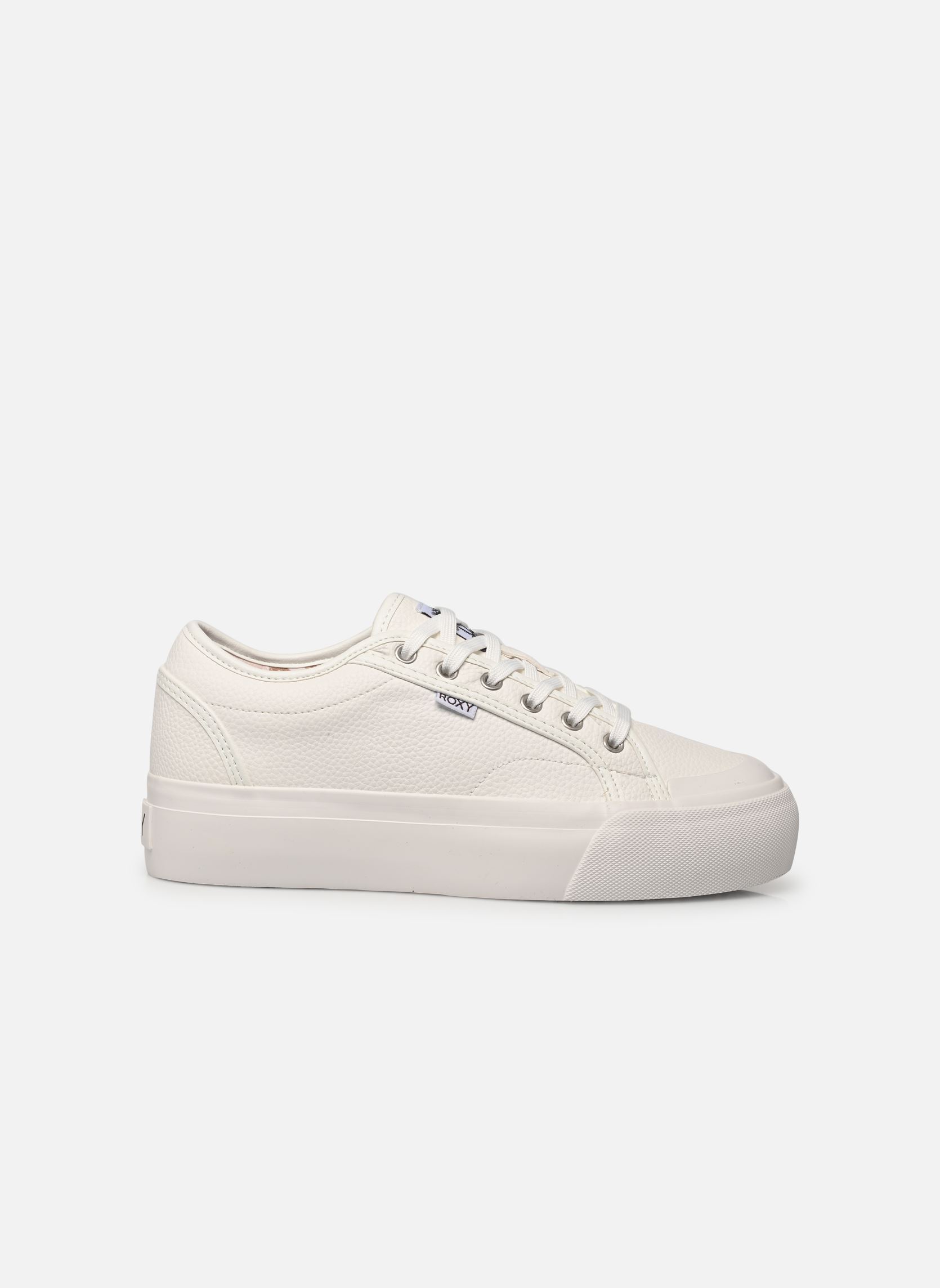Niedrige Sneaker CRUIZER LX damen weiß Roxy Niedrige Sneaker CRUIZER LX damen weiß White