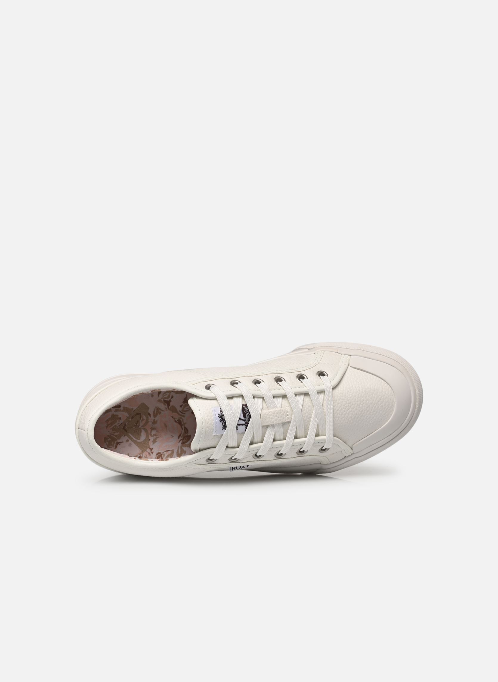 Niedrige Sneaker CRUIZER LX damen weiß Roxy Niedrige Sneaker CRUIZER LX damen weiß White