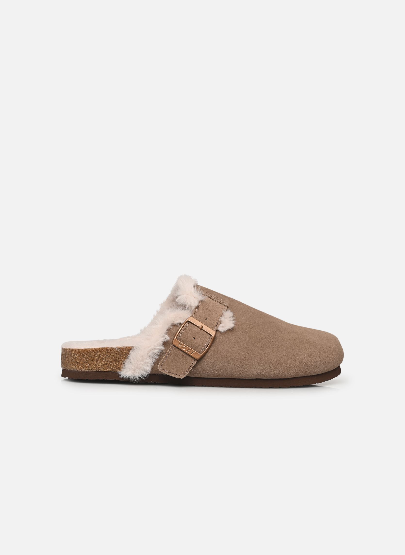 Chaussons mules ZELIAH femme beige Roxy Chaussons mules ZELIAH femme beige TAUPE