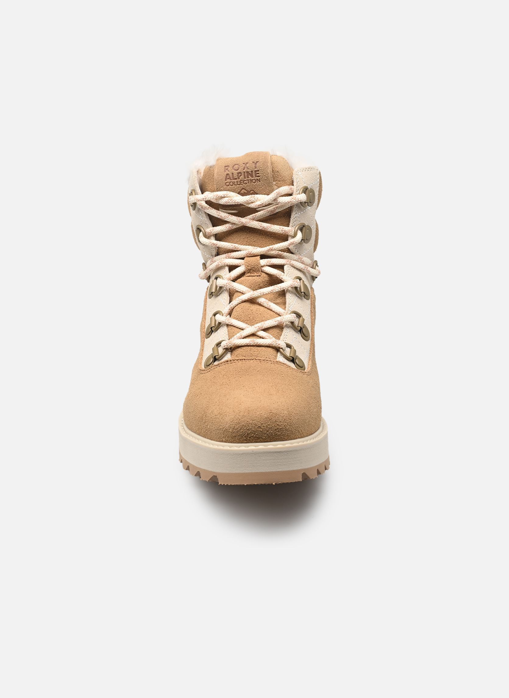 Gefütterte Stiefeletten BRADIE damen beige Roxy Gefütterte Stiefeletten BRADIE damen beige White/Tan