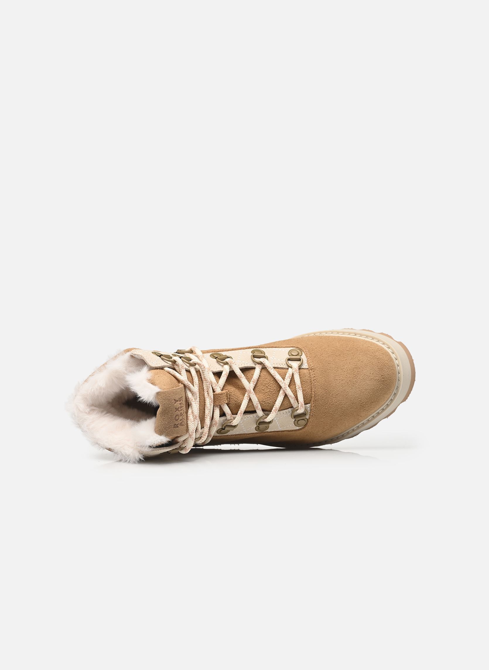Gefütterte Stiefeletten BRADIE damen beige Roxy Gefütterte Stiefeletten BRADIE damen beige White/Tan