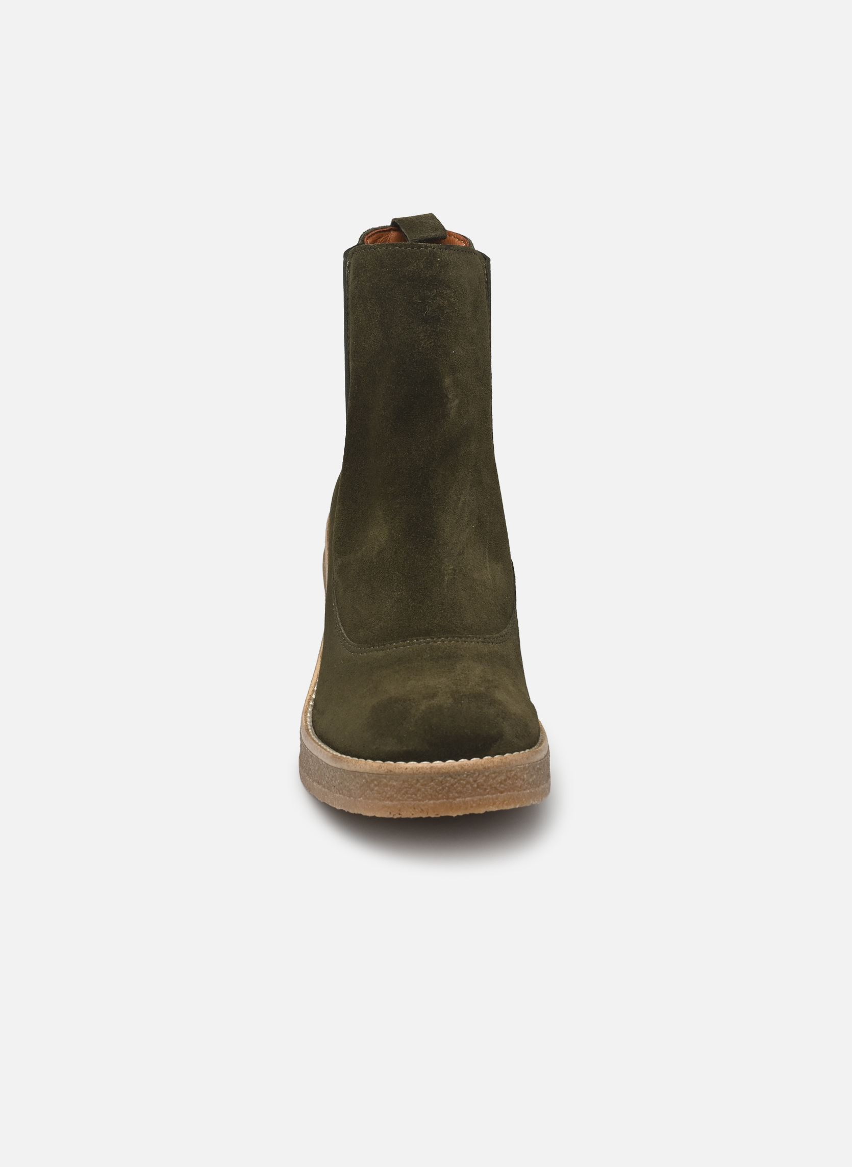 Bottines et boots 4718 femme vert Bryan Stepwise Bottines et boots 4718 femme vert THYME
