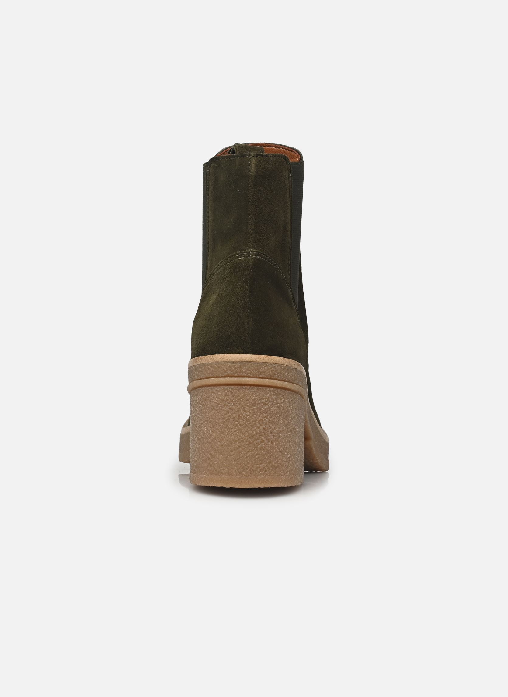 Bottines et boots 4718 femme vert Bryan Stepwise Bottines et boots 4718 femme vert THYME