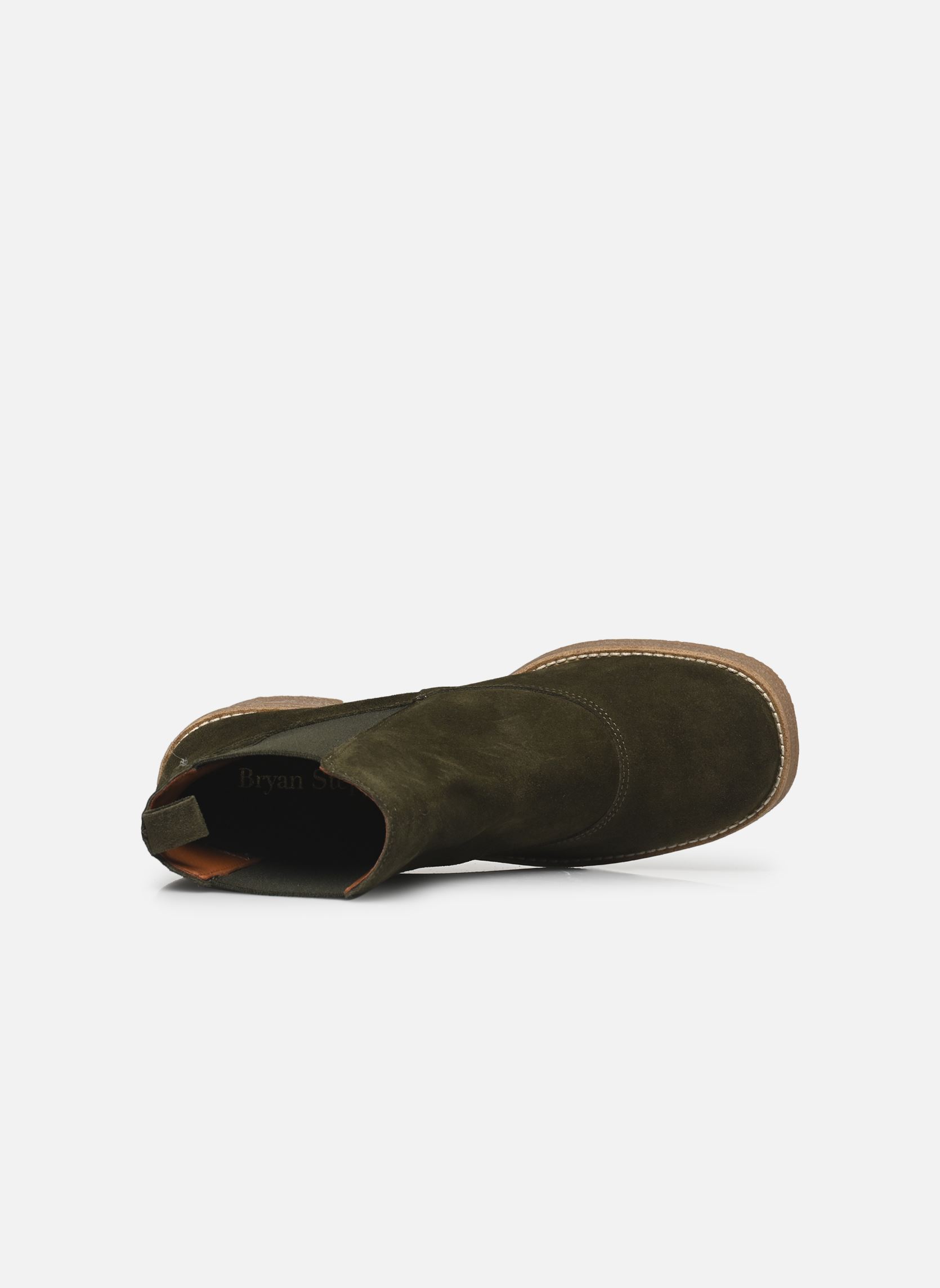 Bottines et boots 4718 femme vert Bryan Stepwise Bottines et boots 4718 femme vert THYME