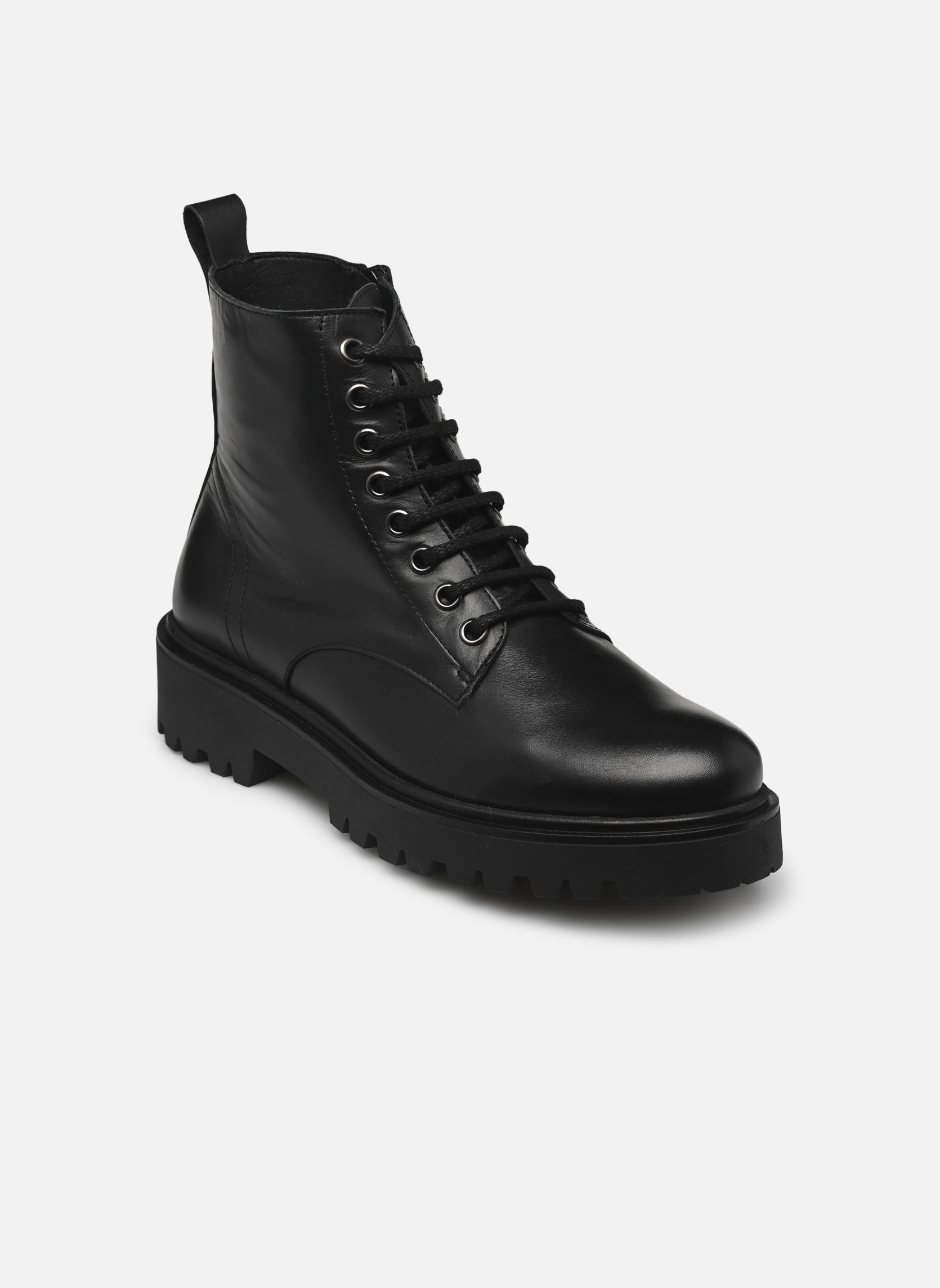 Bottines à lacets 4326 femme noir Bryan Stepwise Bottines à lacets 4326 femme noir NEGRO