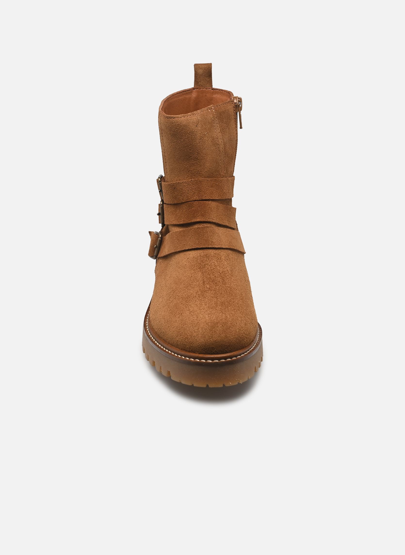 Bottines et boots 4345 femme marron Bryan Stepwise Bottines et boots 4345 femme marron ANTILOPE