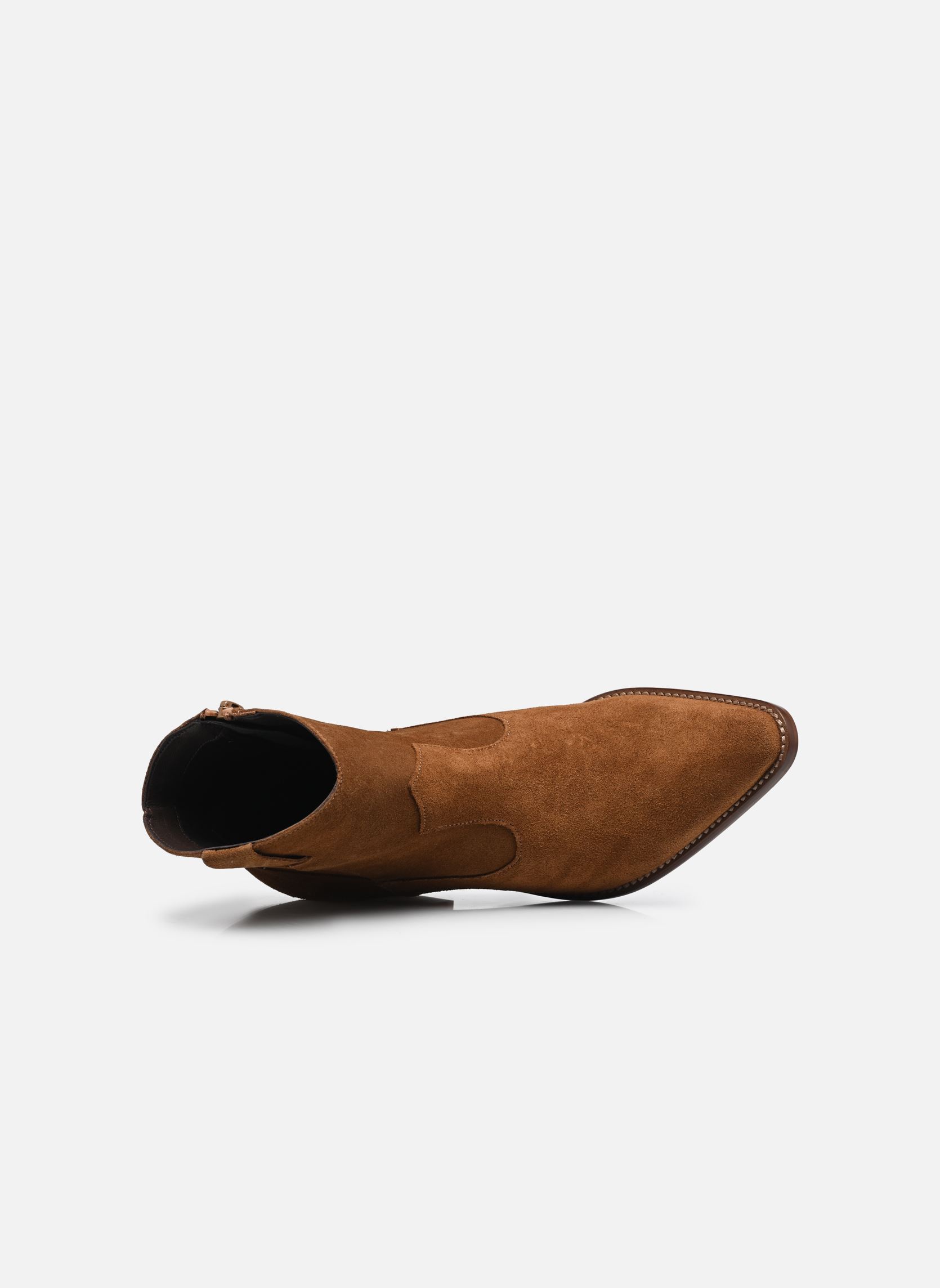 Bottines et boots 4100 femme marron Bryan Stepwise Bottines et boots 4100 femme marron ANTILOPE
