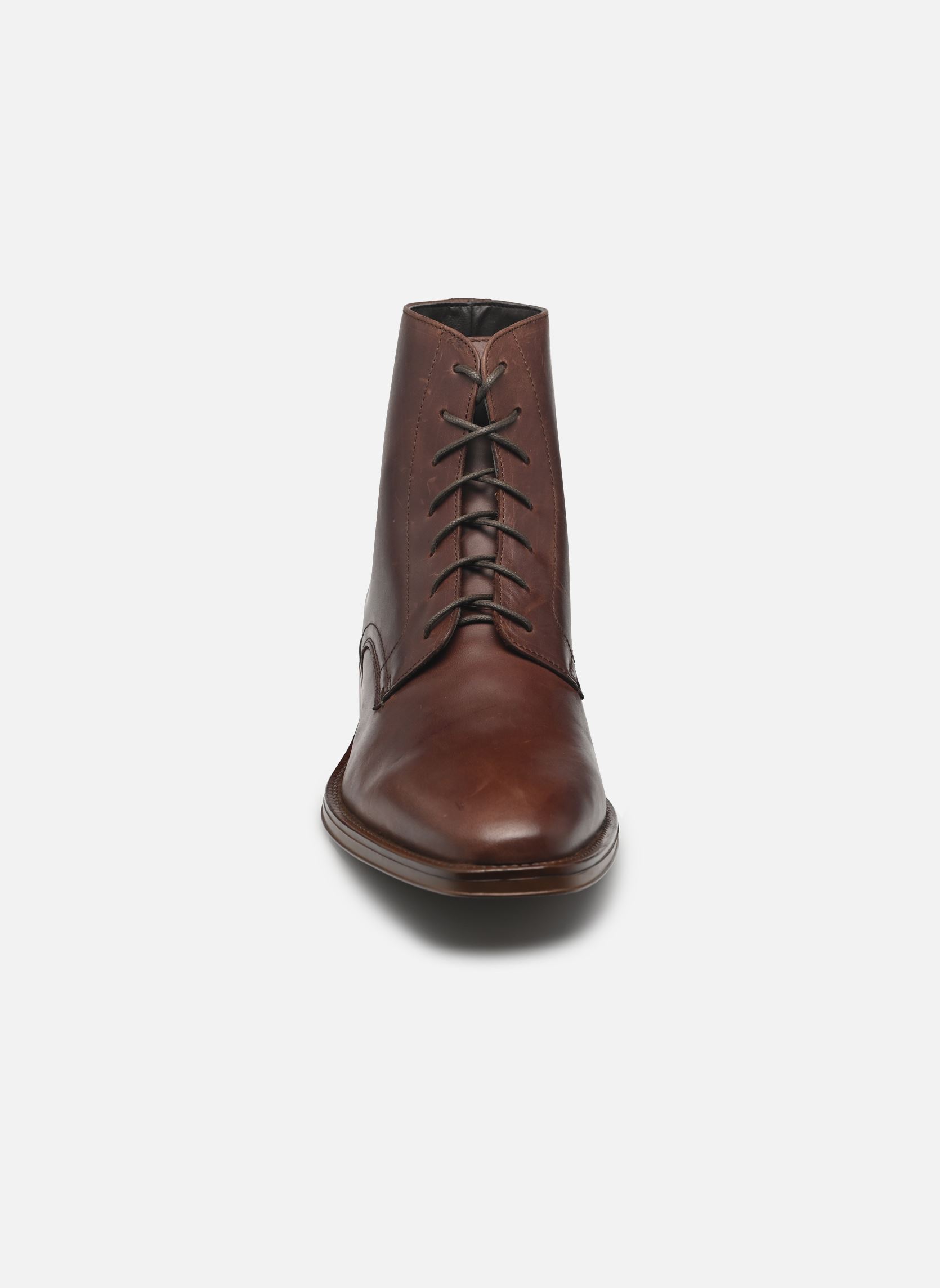 Veterlaarsjes MAKELE heren bruin Marvin&Co Veterlaarsjes MAKELE heren bruin marron
