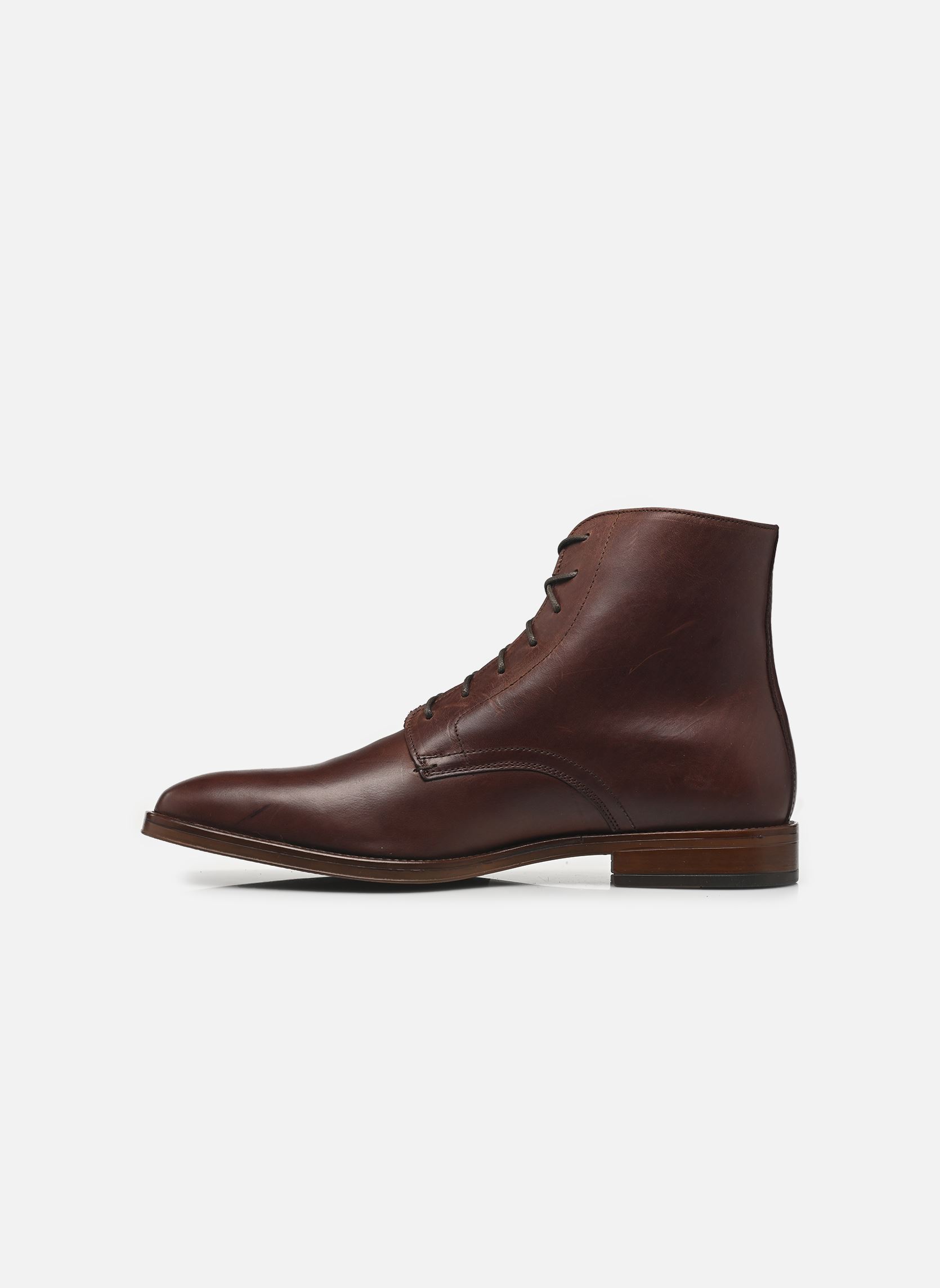 Veterlaarsjes MAKELE heren bruin Marvin&Co Veterlaarsjes MAKELE heren bruin marron