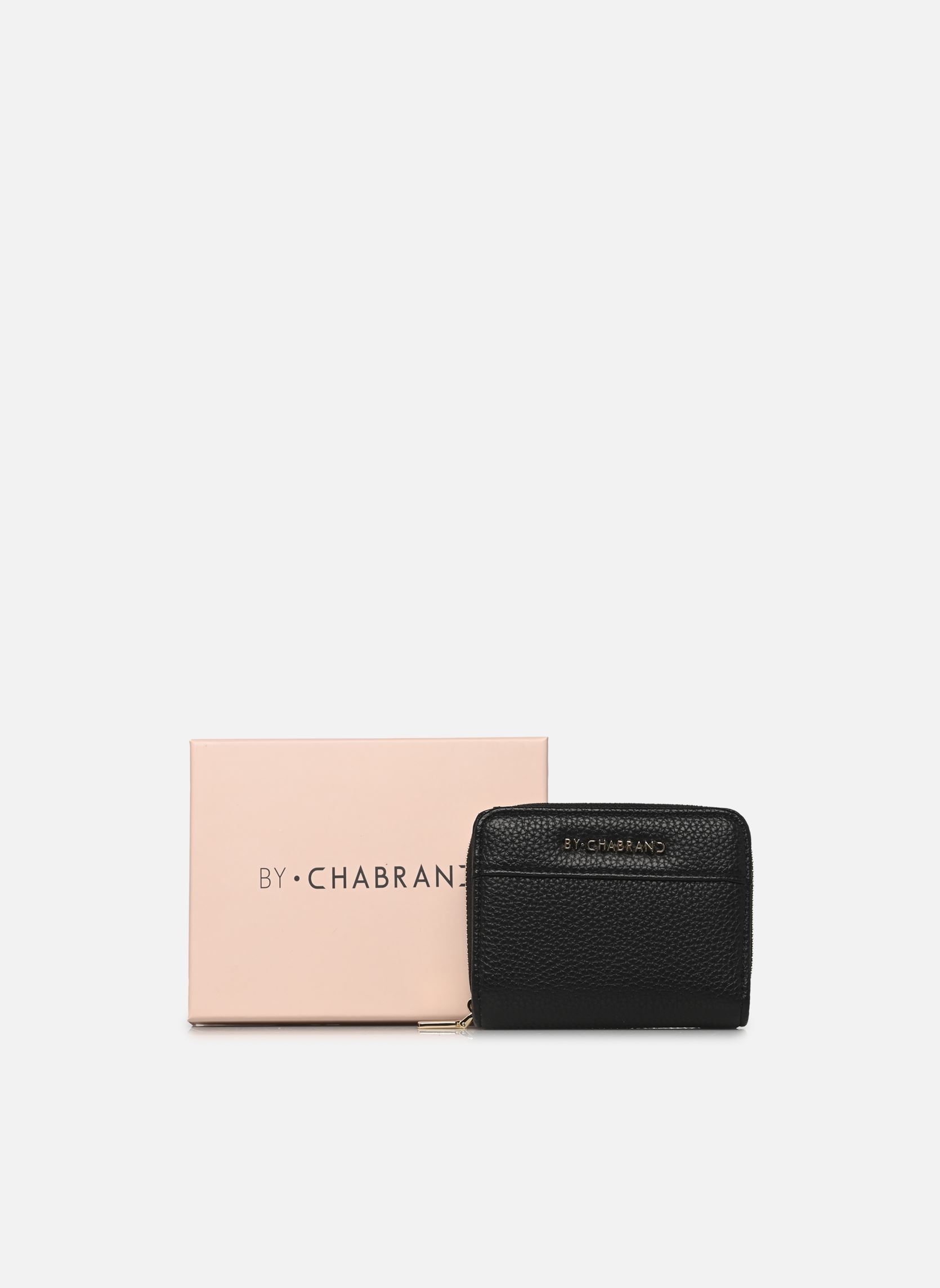 Portefeuille Homme CHABRAND En Cuir Noir - Neuf Avec étiquettes, Fermeture éclair, Multiples Compartiments