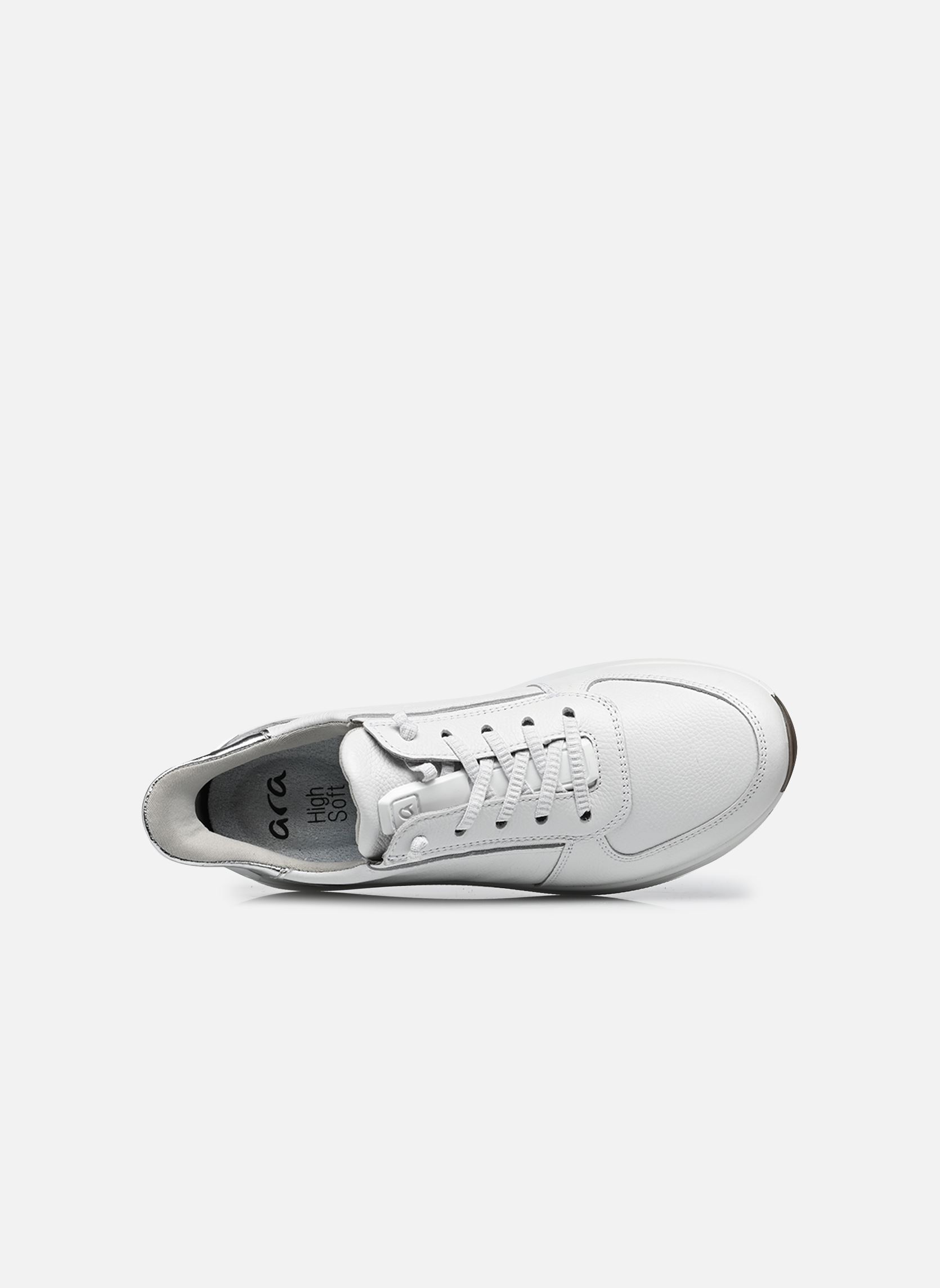 Niedrige Sneaker OSAKA 2.0 12-24836 damen weiß Ara Niedrige Sneaker OSAKA 2.0 12-24836 damen weiß WEISS,SILBER