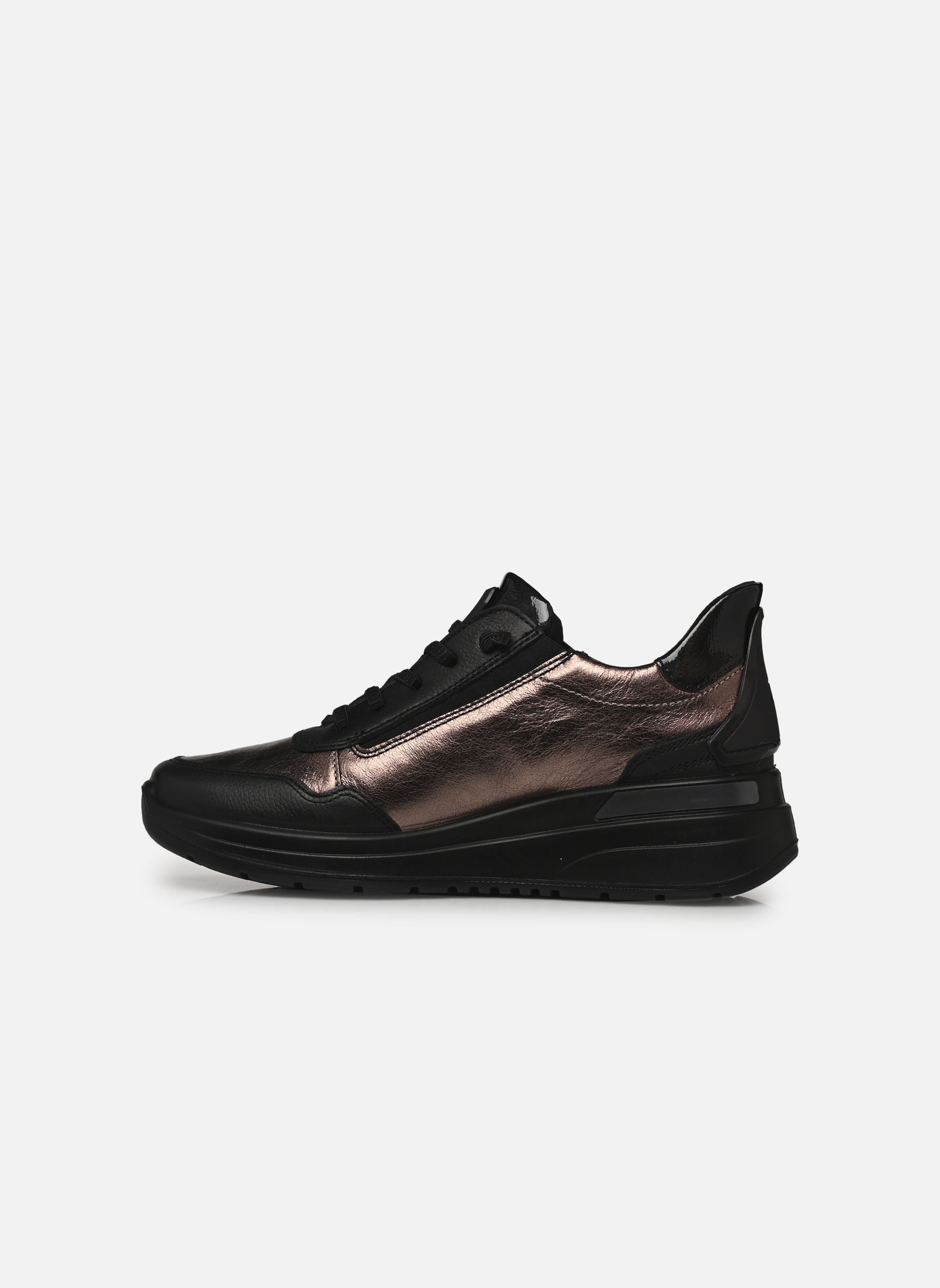 Zapatillas de cuña GARDA 12-57701 mujer negro Ara Zapatillas de cuña GARDA 12-57701 mujer negro SCHWARZ,CASHMERE