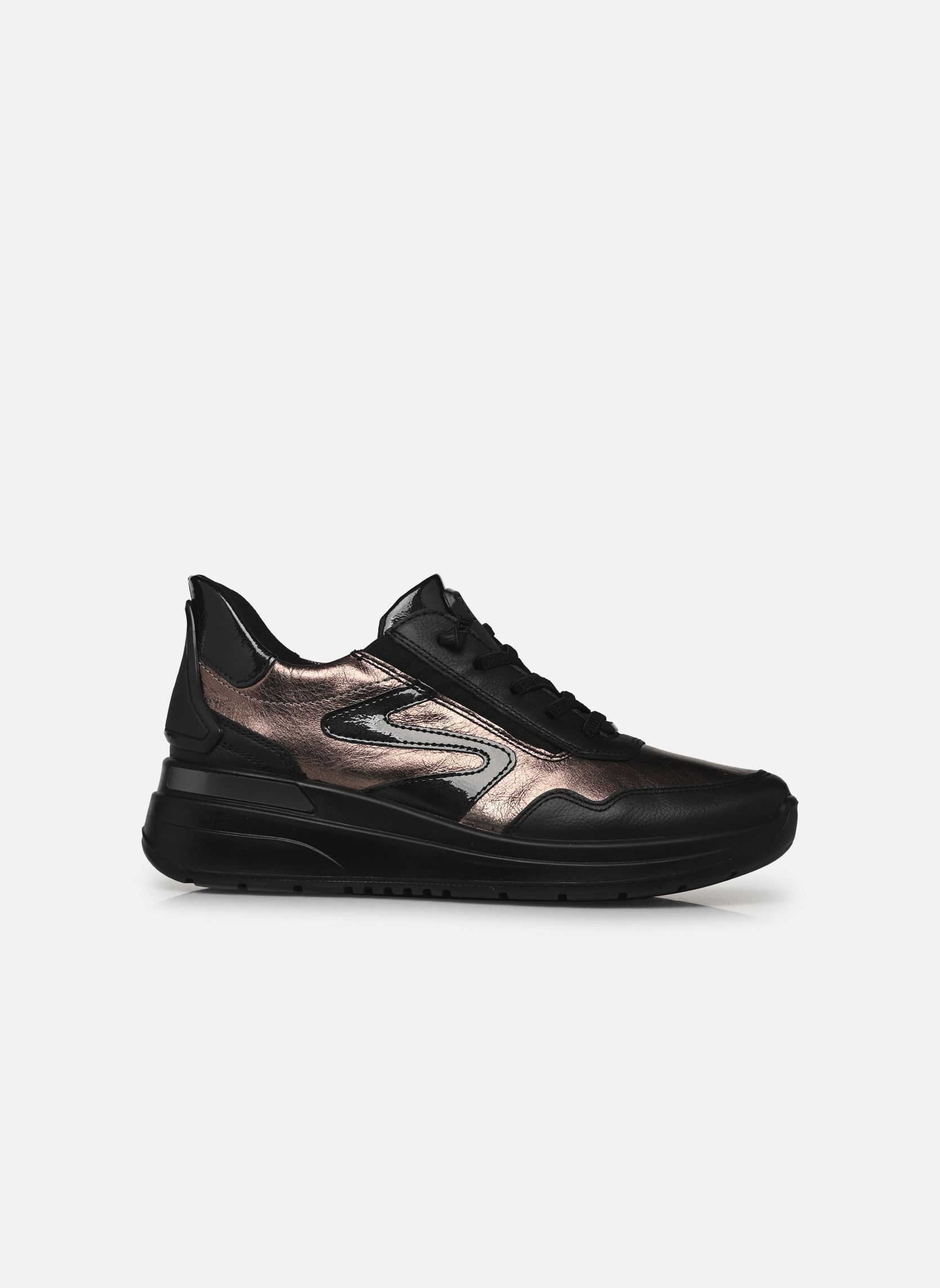 Zapatillas de cuña GARDA 12-57701 mujer negro Ara Zapatillas de cuña GARDA 12-57701 mujer negro SCHWARZ,CASHMERE