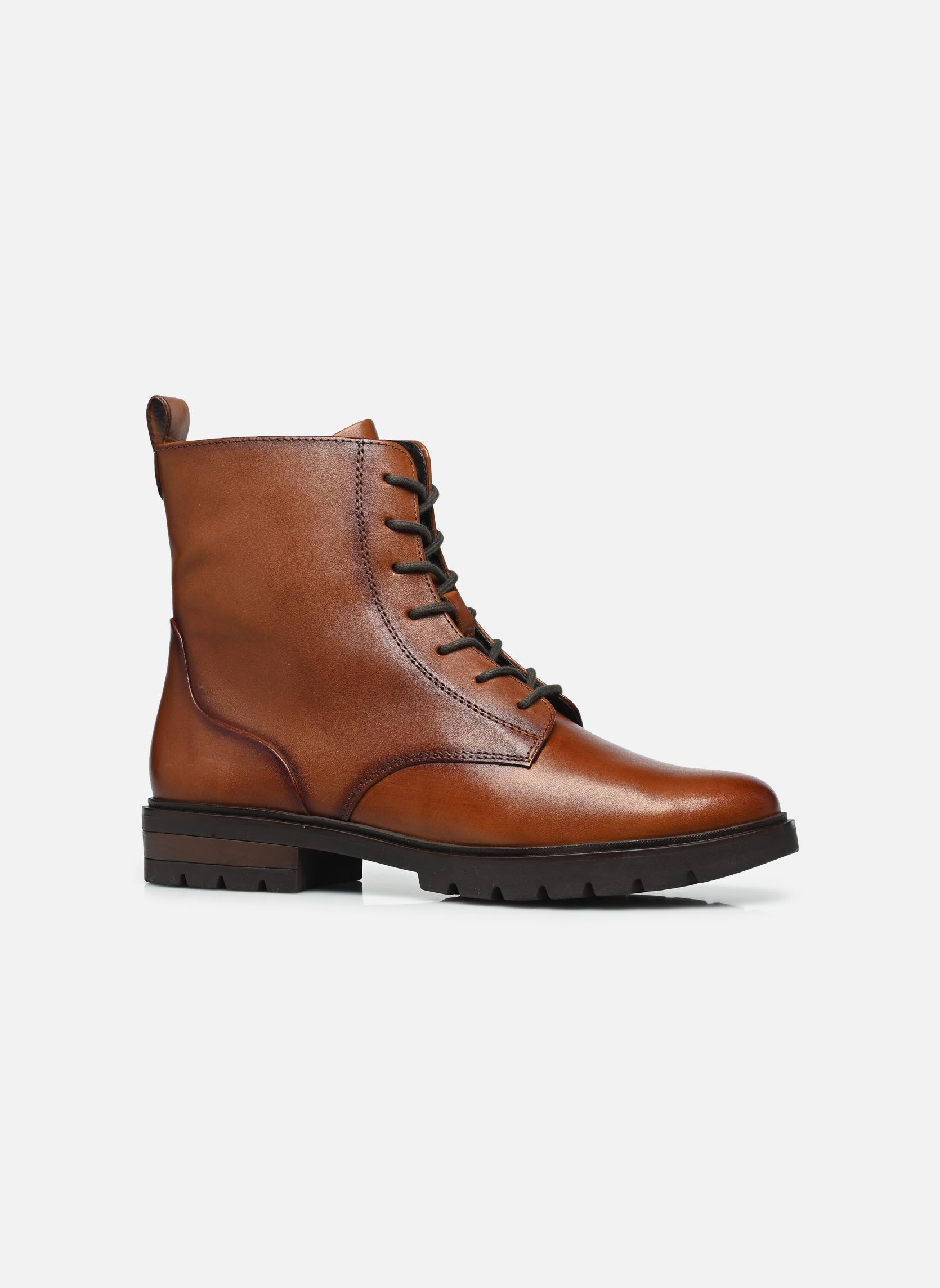 Bottines à lacets CAMBRIDGE-ST. 12-11260 femme marron Ara Bottines à lacets CAMBRIDGE-ST. 12-11260 femme marron Cognac