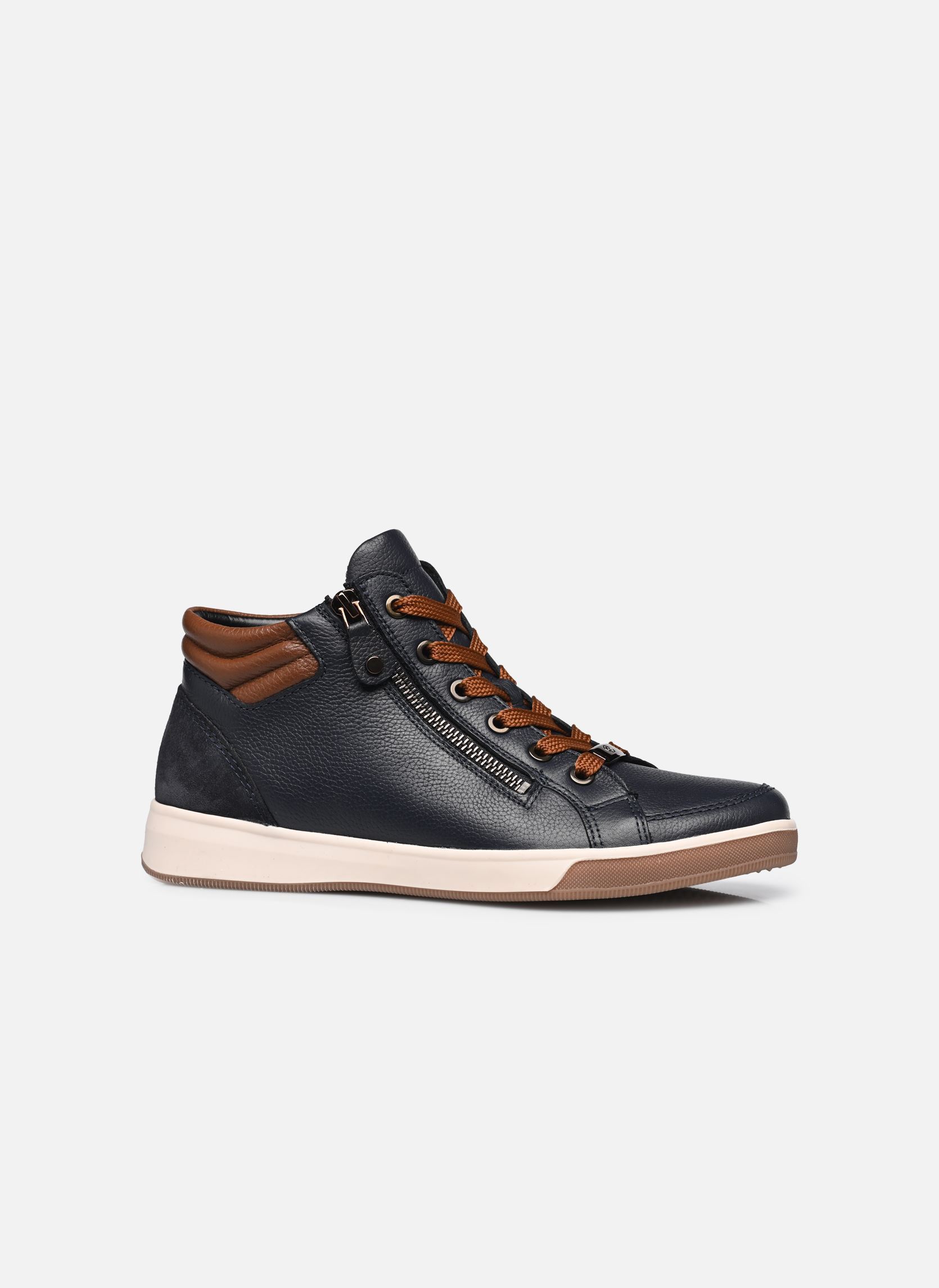 Baskets montantes ROM-ST-HIGH-SOFT 12-24499 femme bleu Ara Baskets montantes ROM-ST-HIGH-SOFT 12-24499 femme bleu BLAU,MARRONE