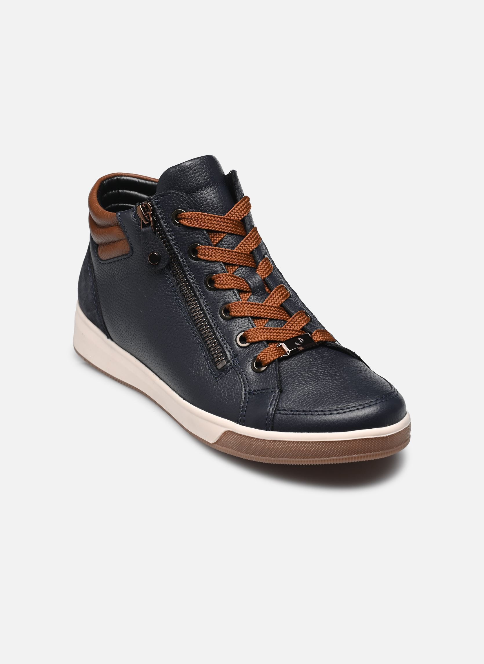 Baskets montantes ROM-ST-HIGH-SOFT 12-24499 femme bleu Ara Baskets montantes ROM-ST-HIGH-SOFT 12-24499 femme bleu BLAU,MARRONE