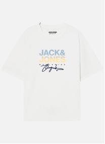 Tee-shirts T-shirt coton col rond manches courtes regular fit garçon blanc