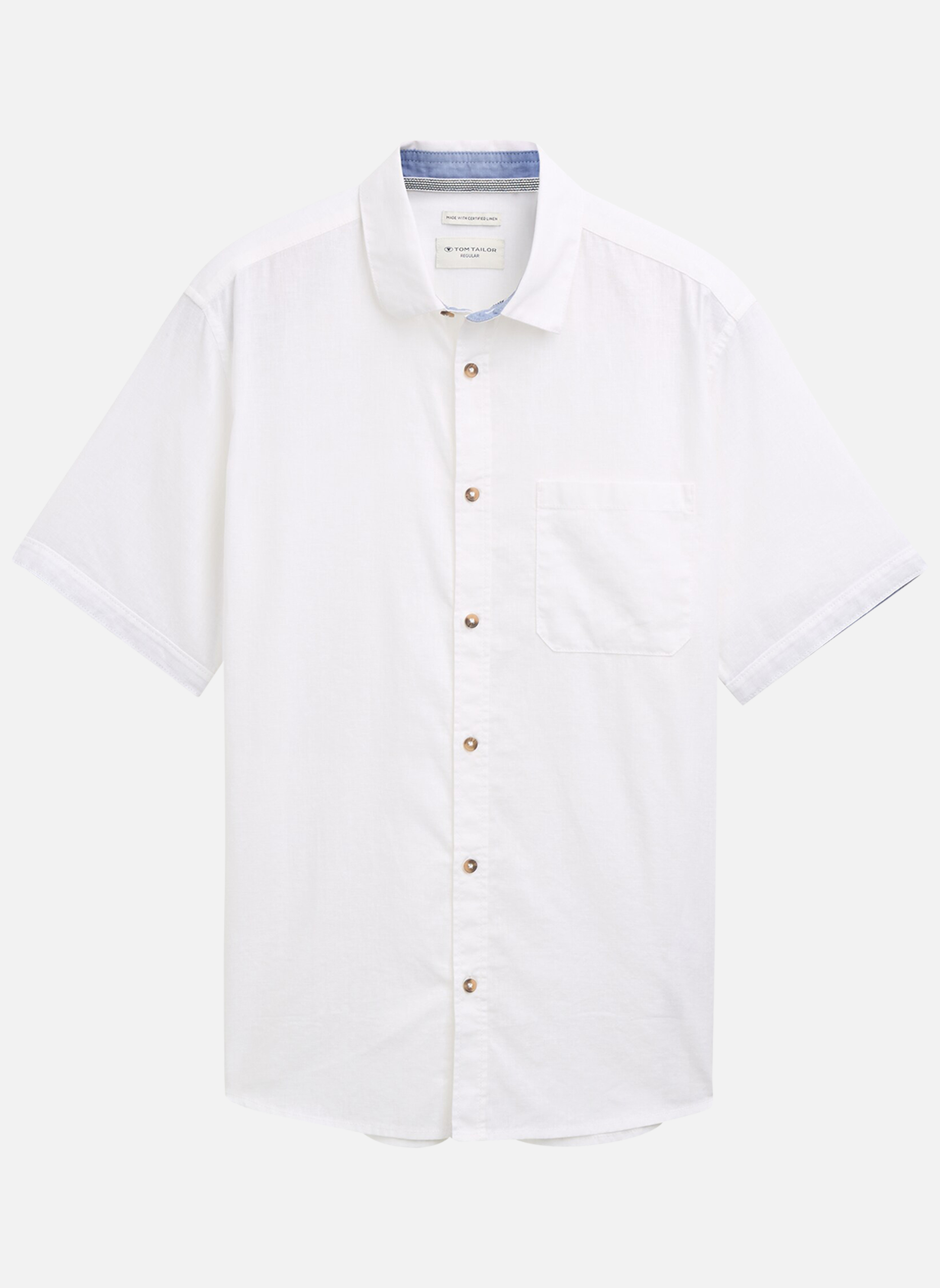 Chemises blanc Tom Tailor Chemises blanc Blanc