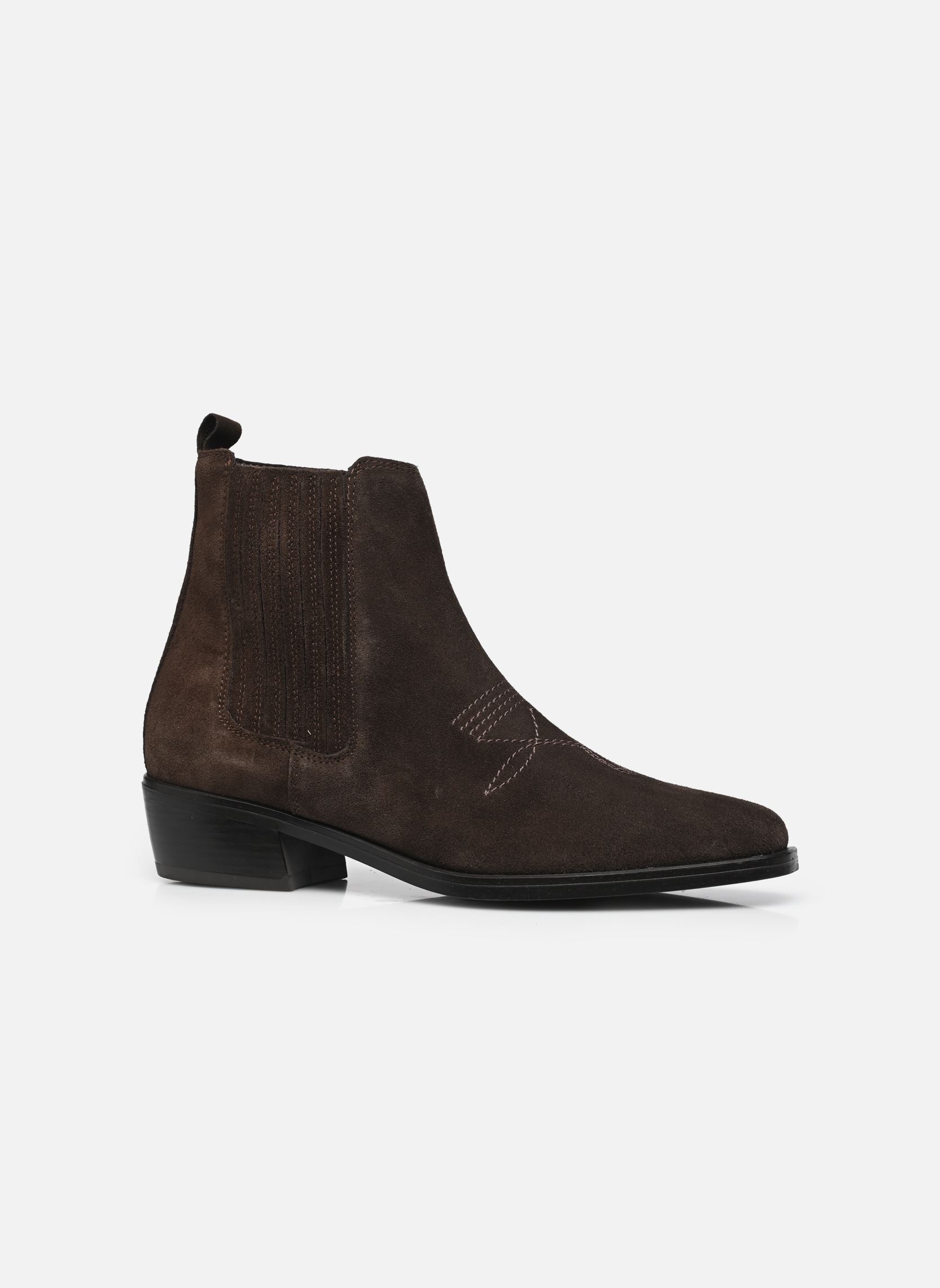 Enkellaarzen en boots ALICE dames bruin Texto Enkellaarzen en boots ALICE dames bruin marron