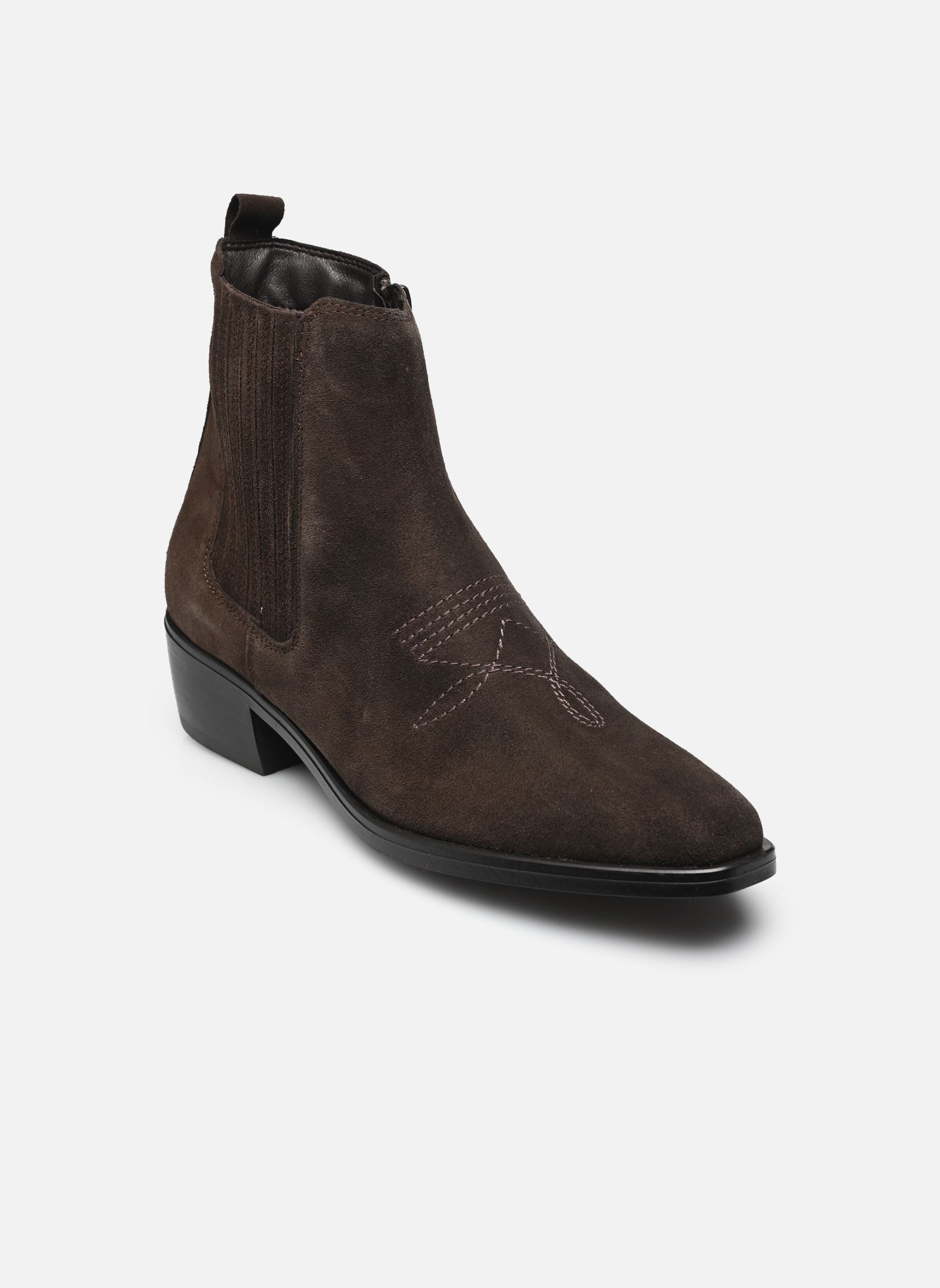 Enkellaarzen en boots ALICE dames bruin Texto Enkellaarzen en boots ALICE dames bruin marron