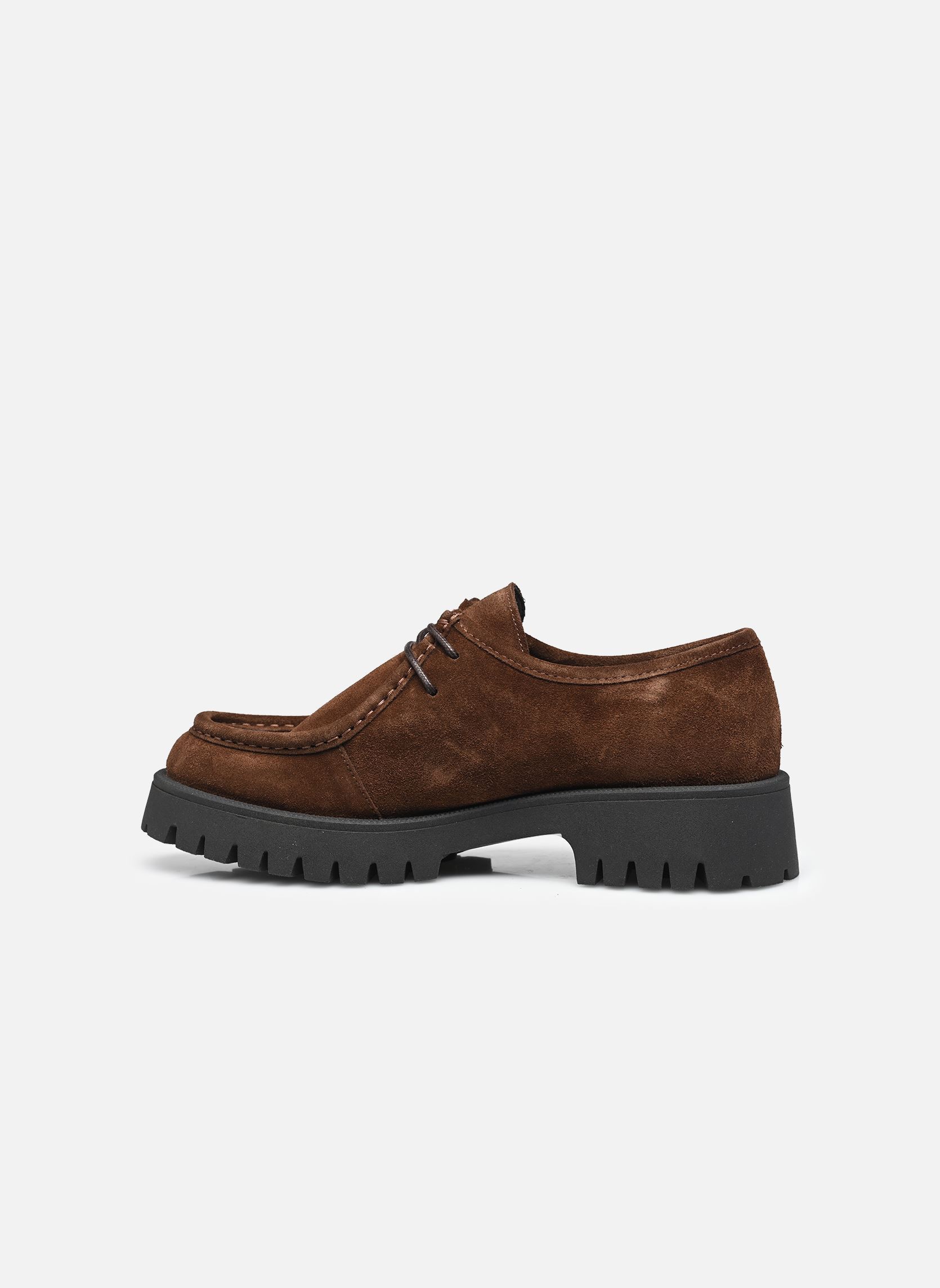Derby schoenen FAHRA dames bruin Texto Derby schoenen FAHRA dames bruin marron