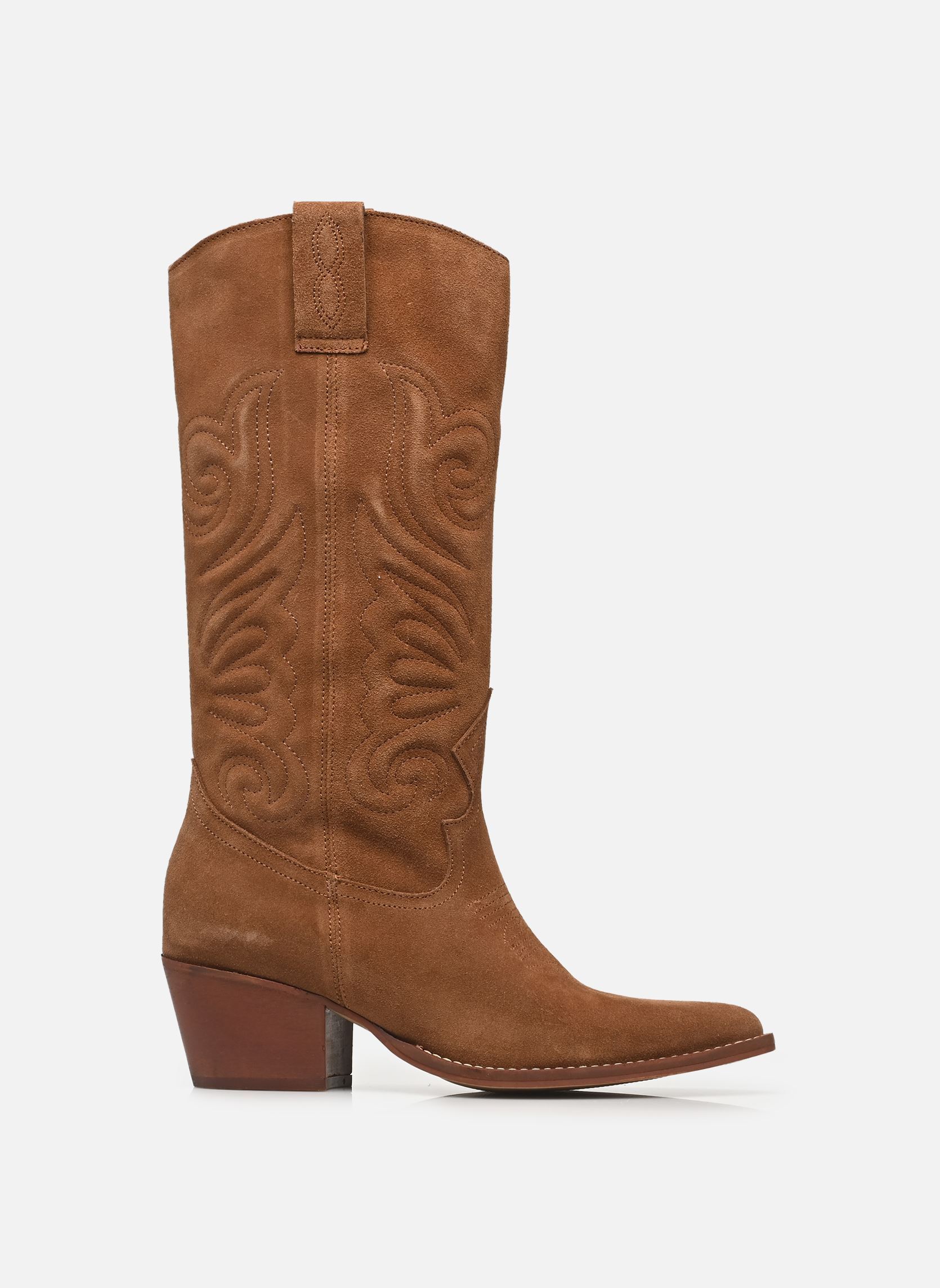 Bottes TASLIMANE femme marron Texto Bottes TASLIMANE femme marron Camel