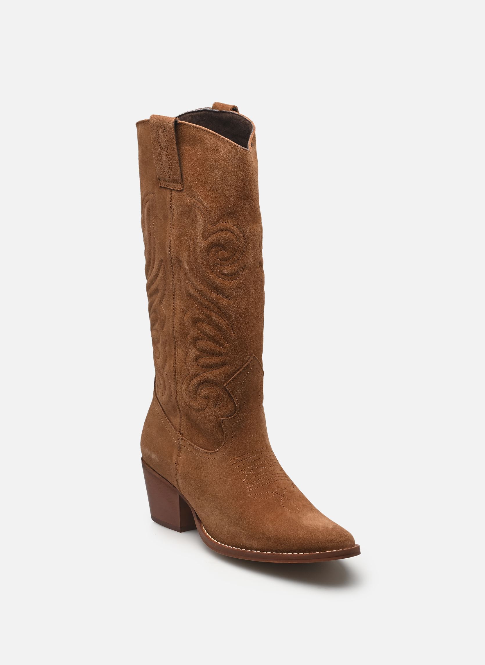 Bottes TASLIMANE femme marron Texto Bottes TASLIMANE femme marron Camel