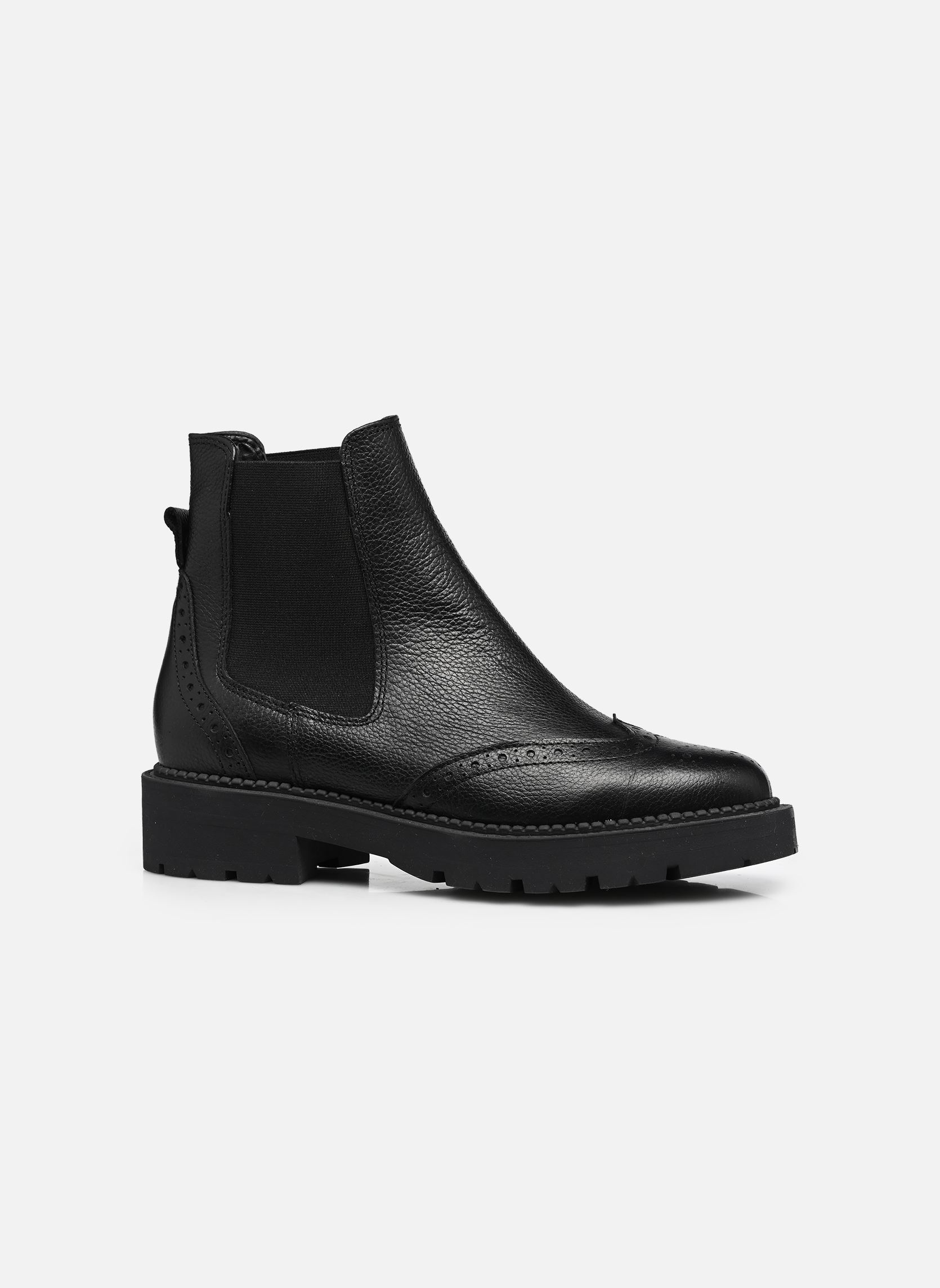 Stiefeletten und Stiefel LOANE damen schwarz Texto Stiefeletten und Stiefel LOANE damen schwarz Noir