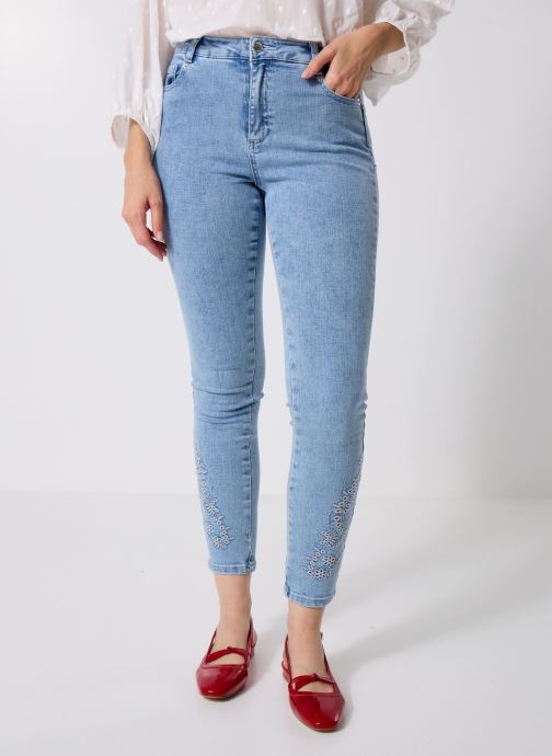 IKKS Women Jeans droit B229035 femme bleu