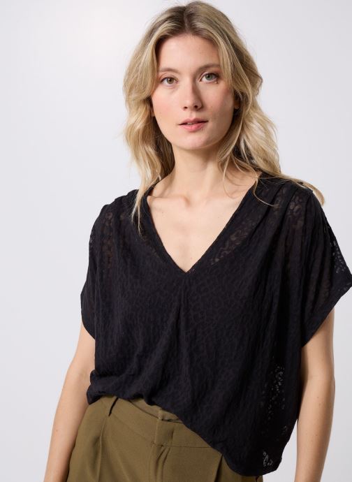 IKKS Women Tee-shirts manches courtes B210245 femme noir