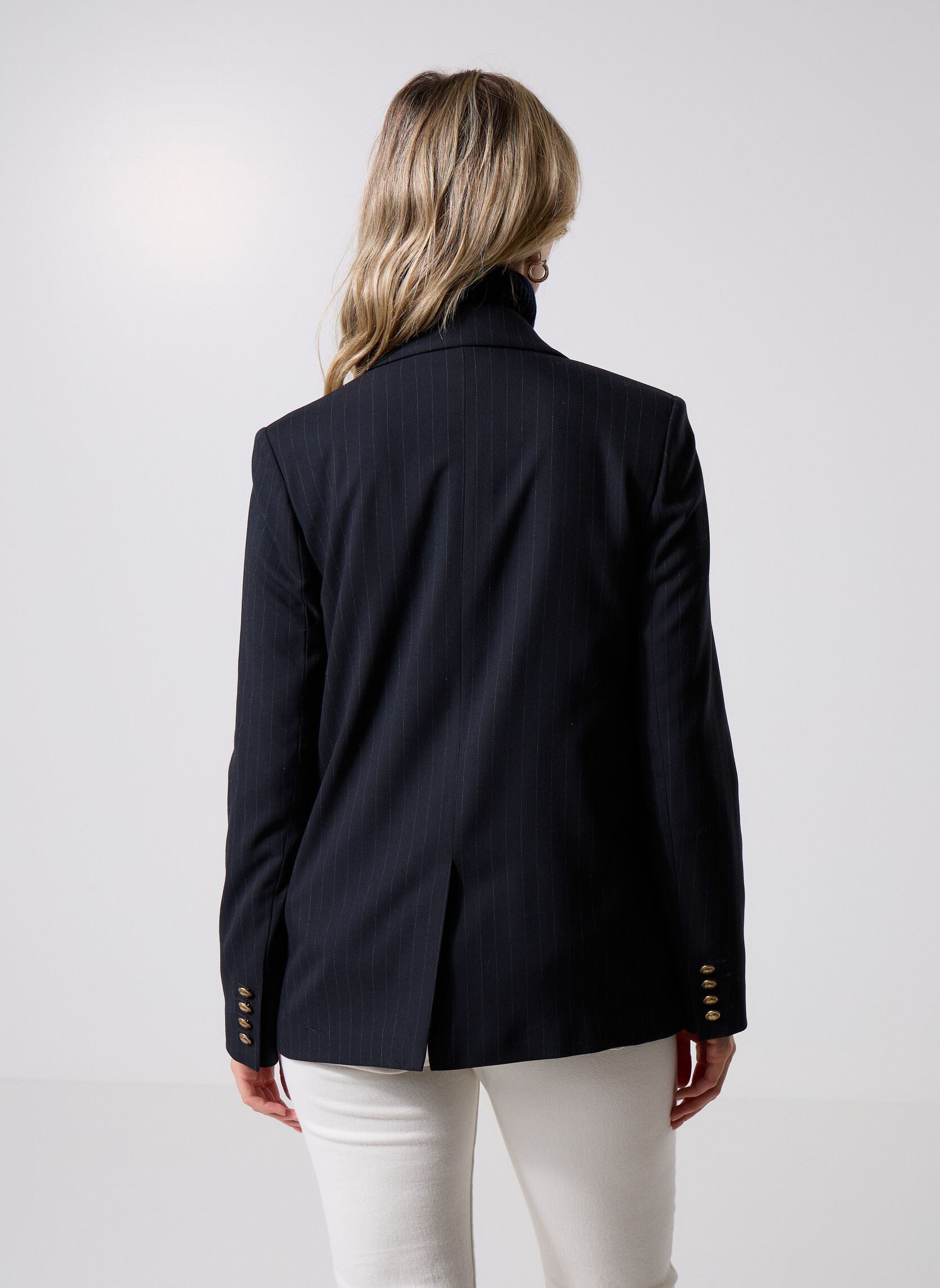 Blazer B240095 damen blau IKKS Women Blazer B240095 damen blau 49-MARINE FONCÉ