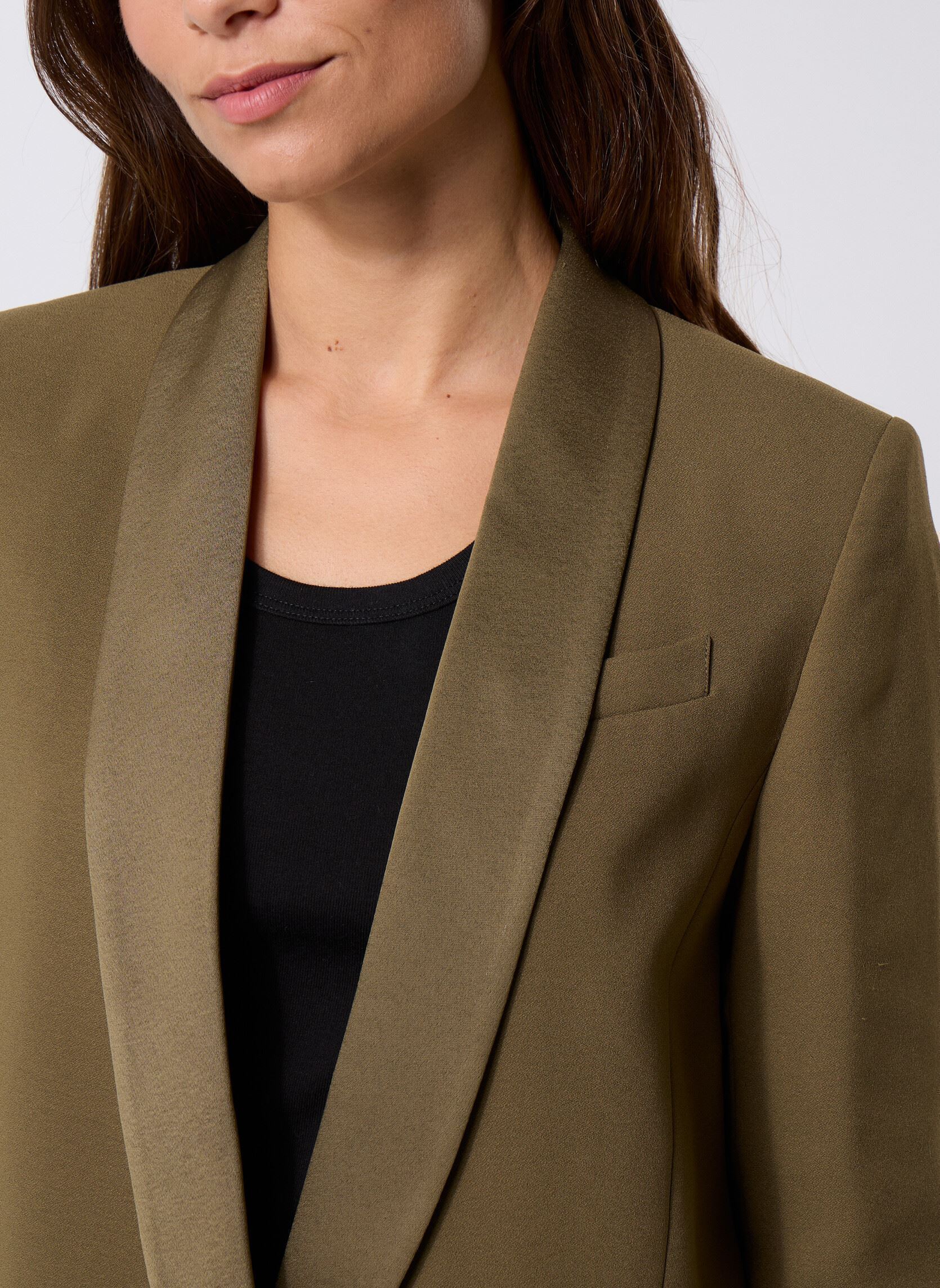 Veste de tailleur noire oversize Femme