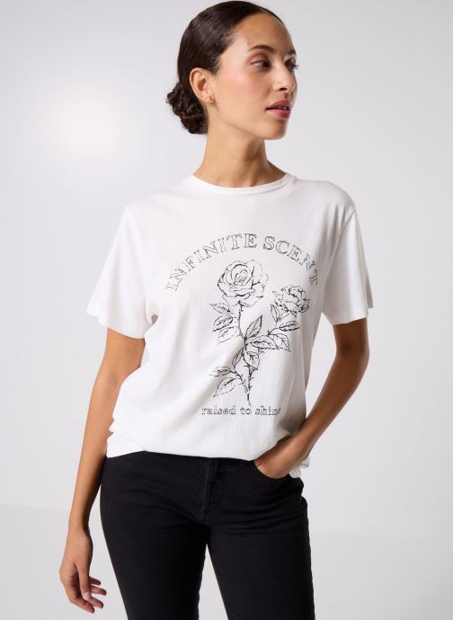 IKKS Women Kurzarm-T-Shirts B210345 damen weiß