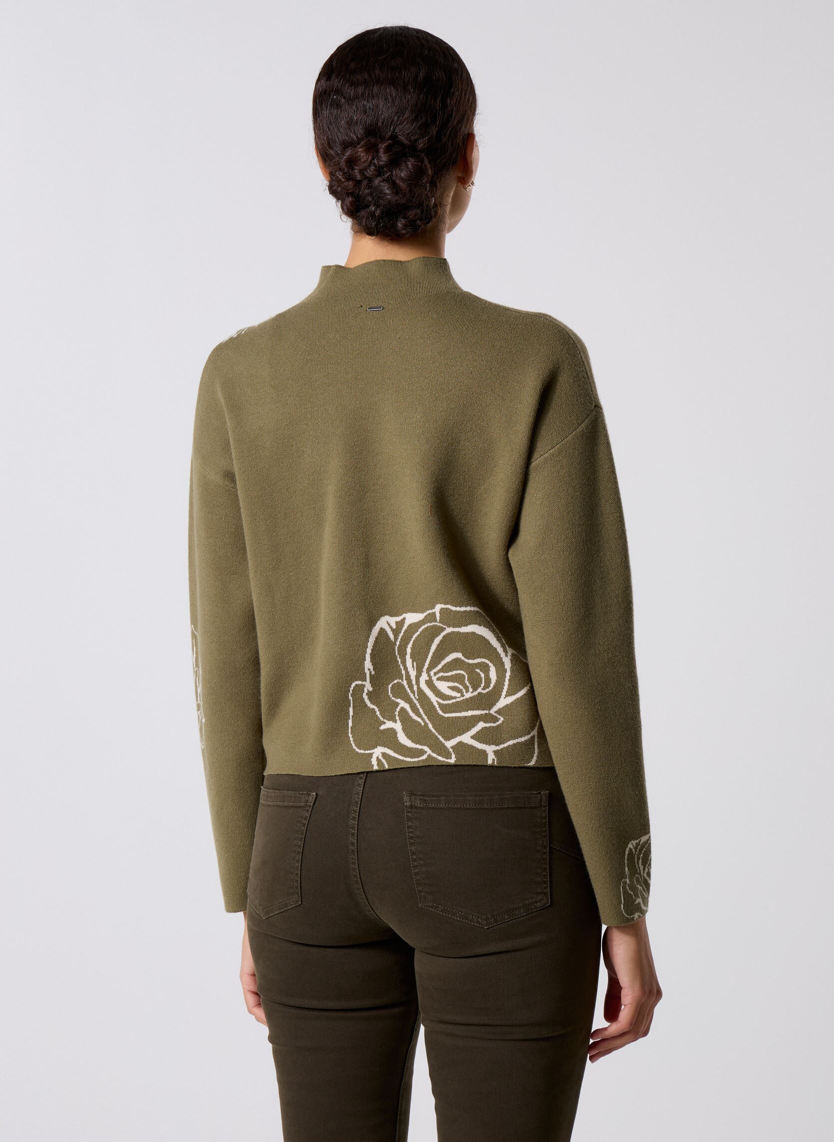 Pulls B218235 femme vert IKKS Women Pulls B218235 femme vert 52-VERT MOYEN
