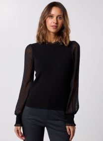 Pulls B218195 femme noir IKKS Women Pulls B218195 femme noir 02-NOIR