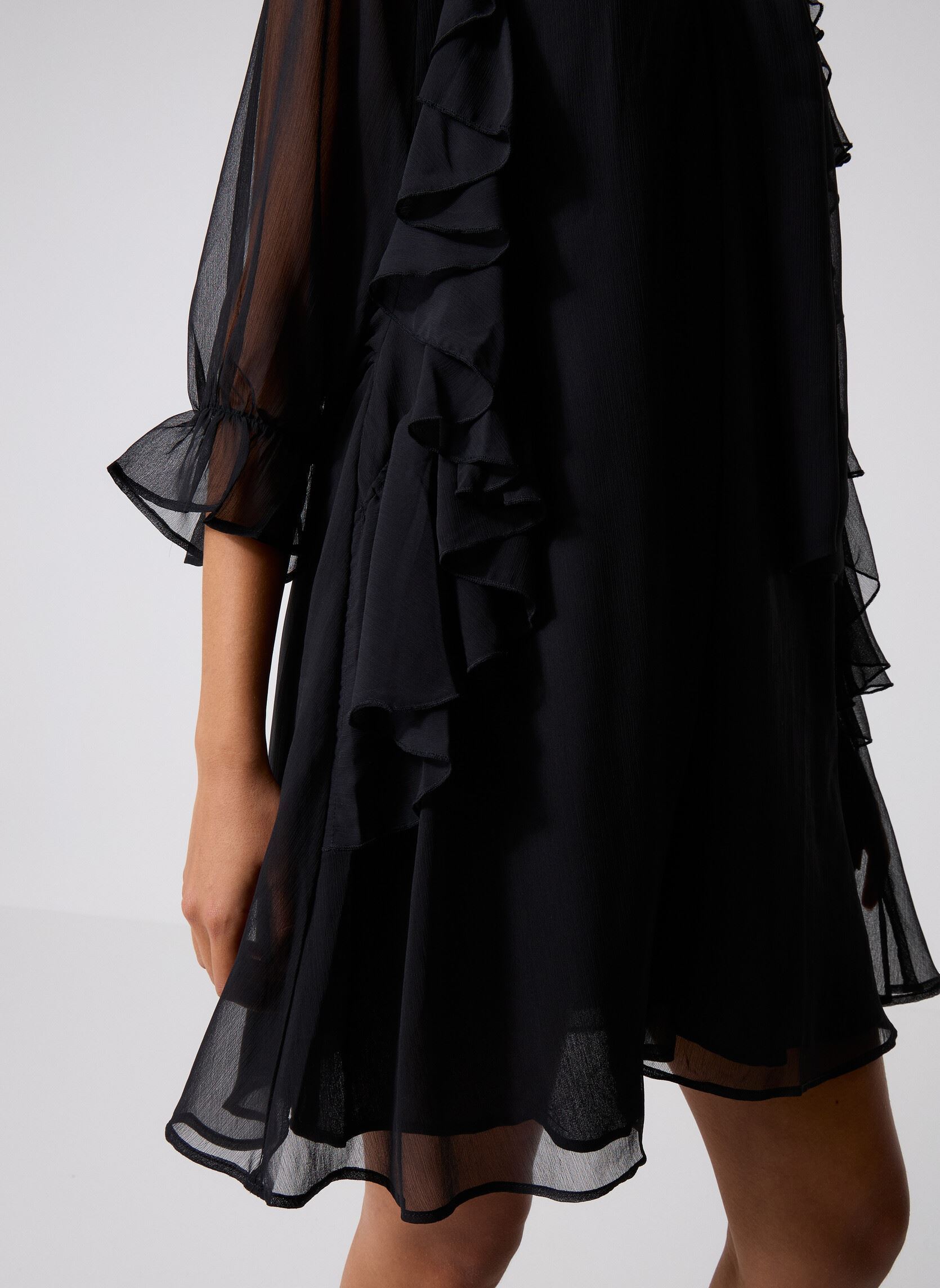 Robes B230225 femme noir IKKS Women Robes B230225 femme noir 02-NOIR