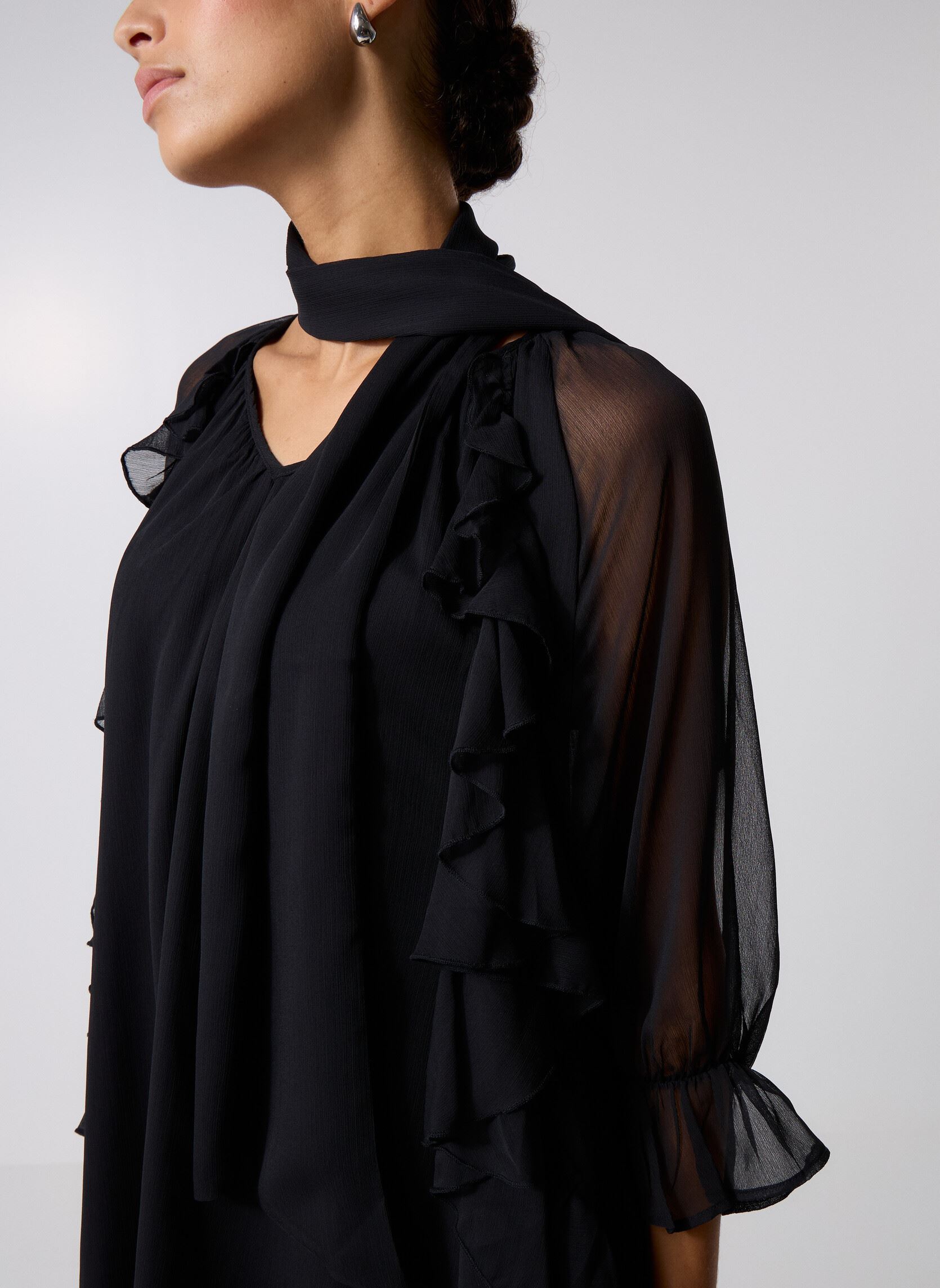 Robes B230225 femme noir IKKS Women Robes B230225 femme noir 02-NOIR