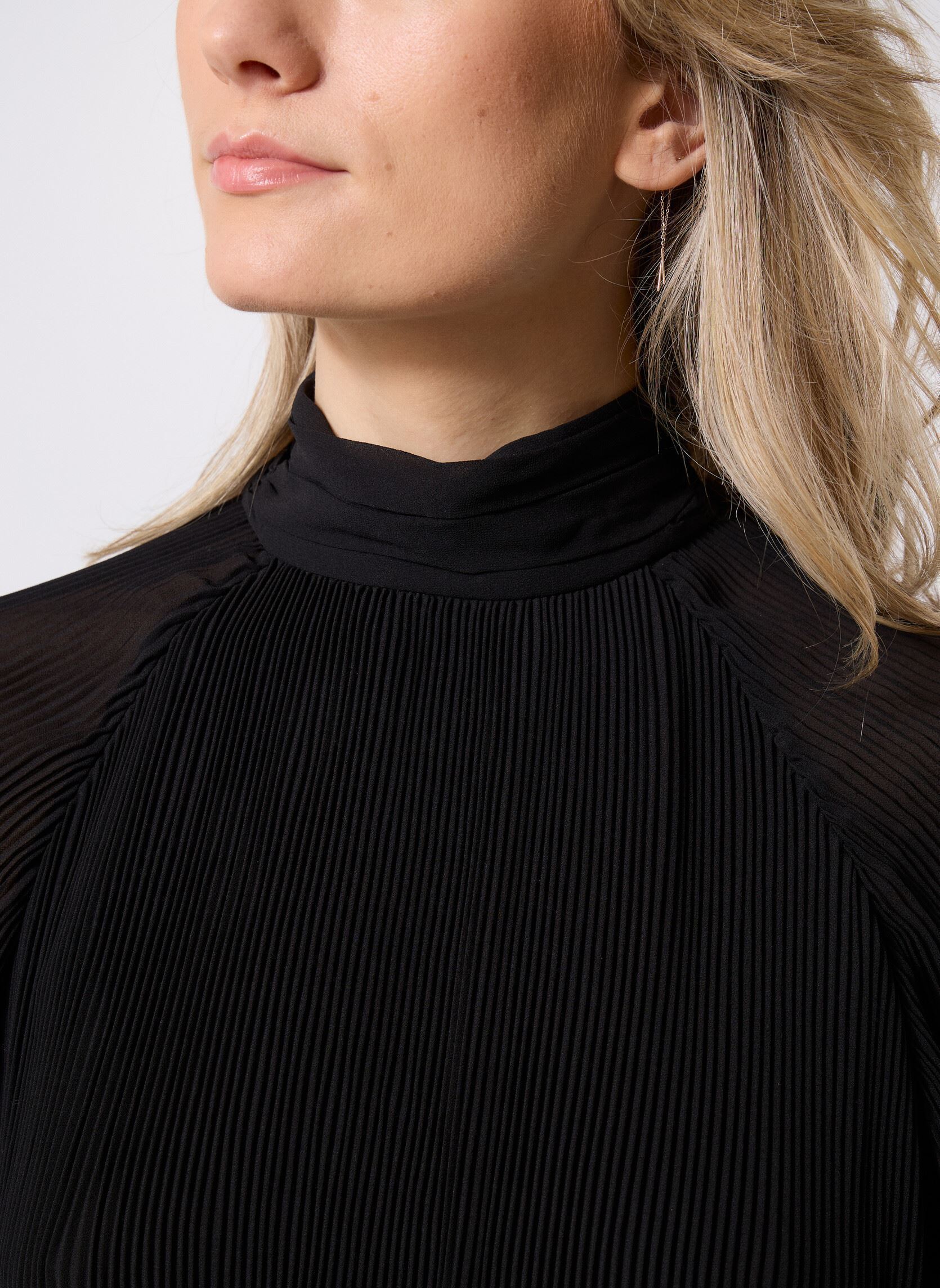 Lange jurken B230245 dames zwart IKKS Women Lange jurken B230245 dames zwart 02-NOIR