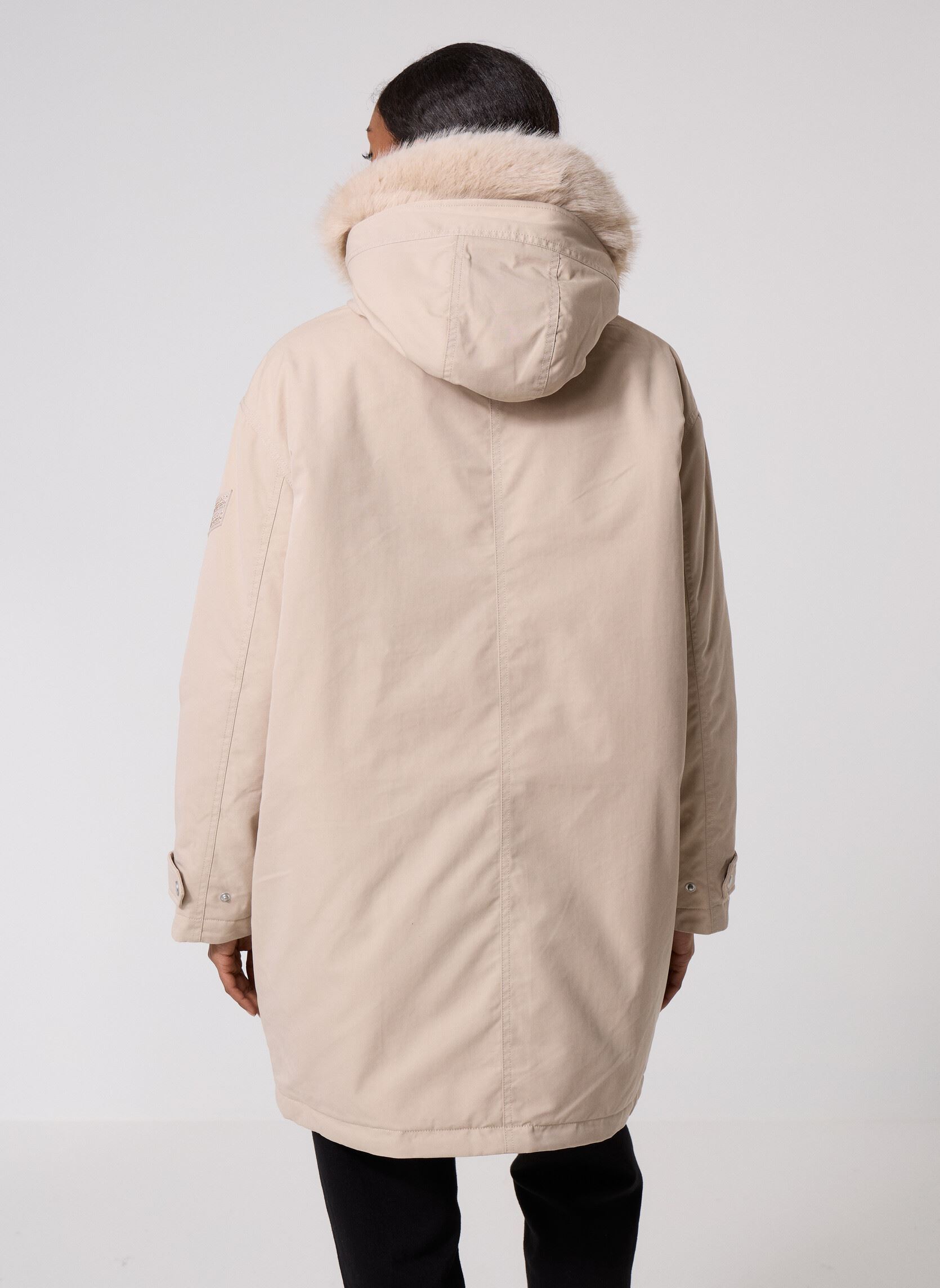 Parkas B242005 femme beige IKKS Women Parkas B242005 femme beige 61-BEIGE
